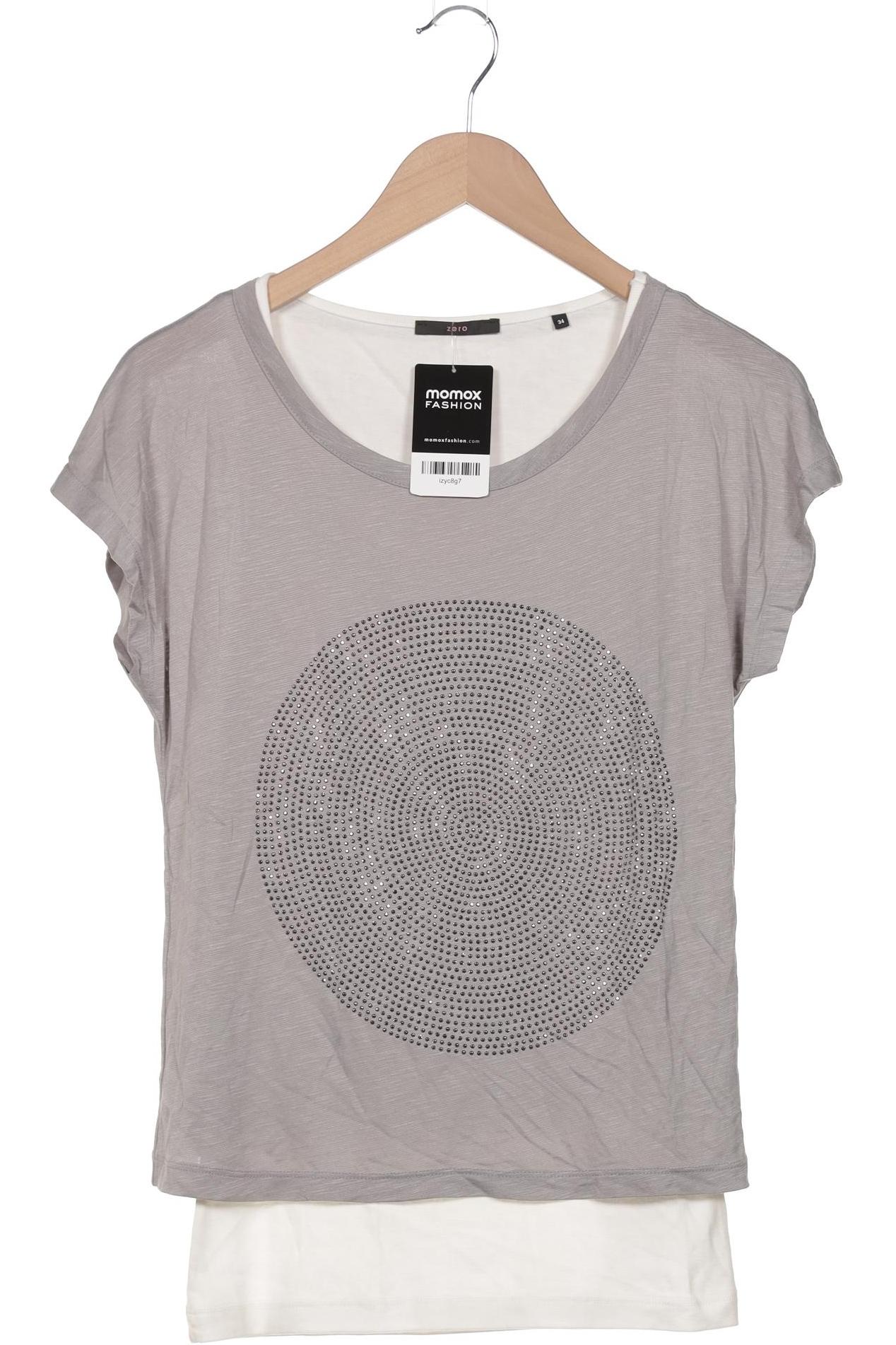 

Zero Damen T-Shirt, grau, Gr. 34