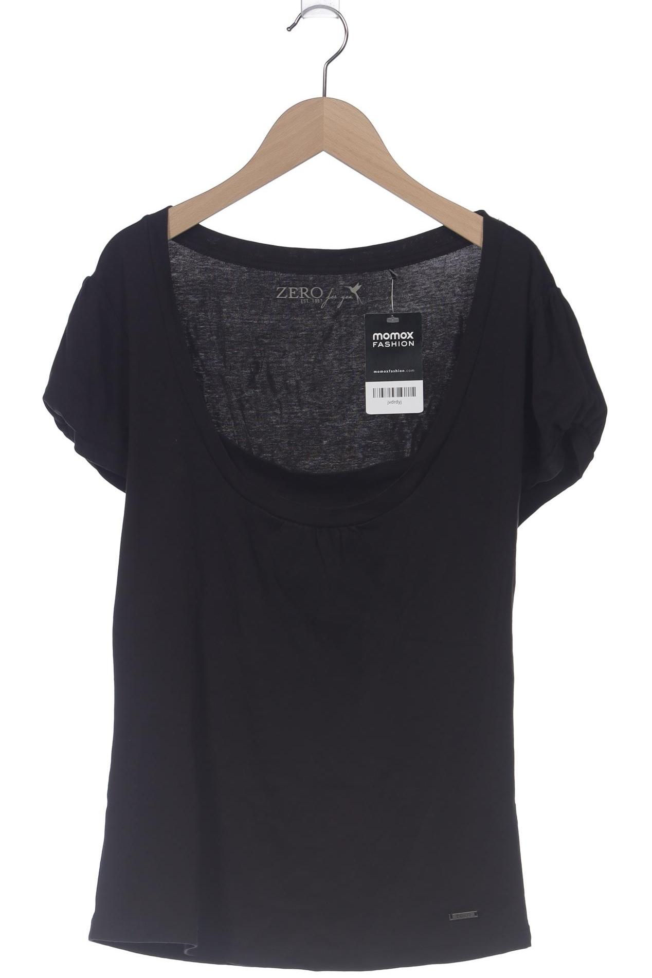 

Zero Damen T-Shirt, schwarz, Gr. 44