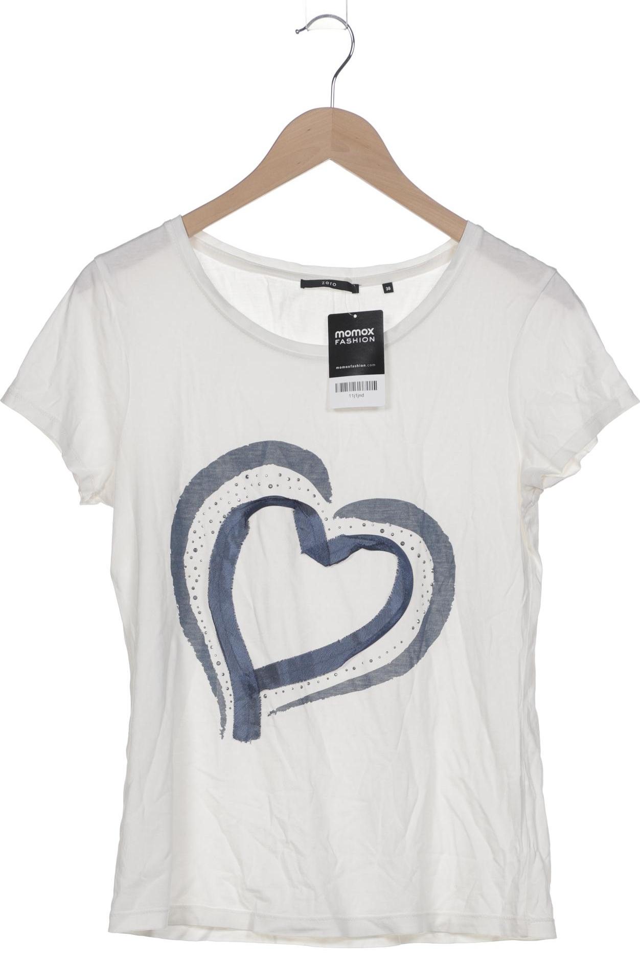 

Zero Damen T-Shirt, weiß, Gr. 38