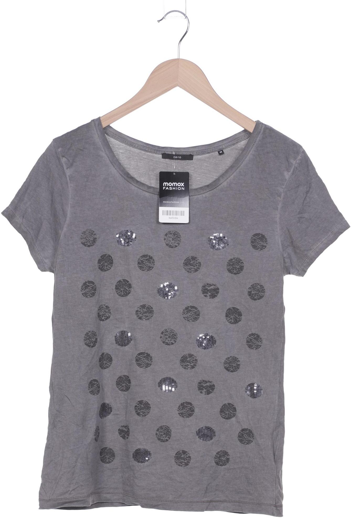 

Zero Damen T-Shirt, grau, Gr. 40