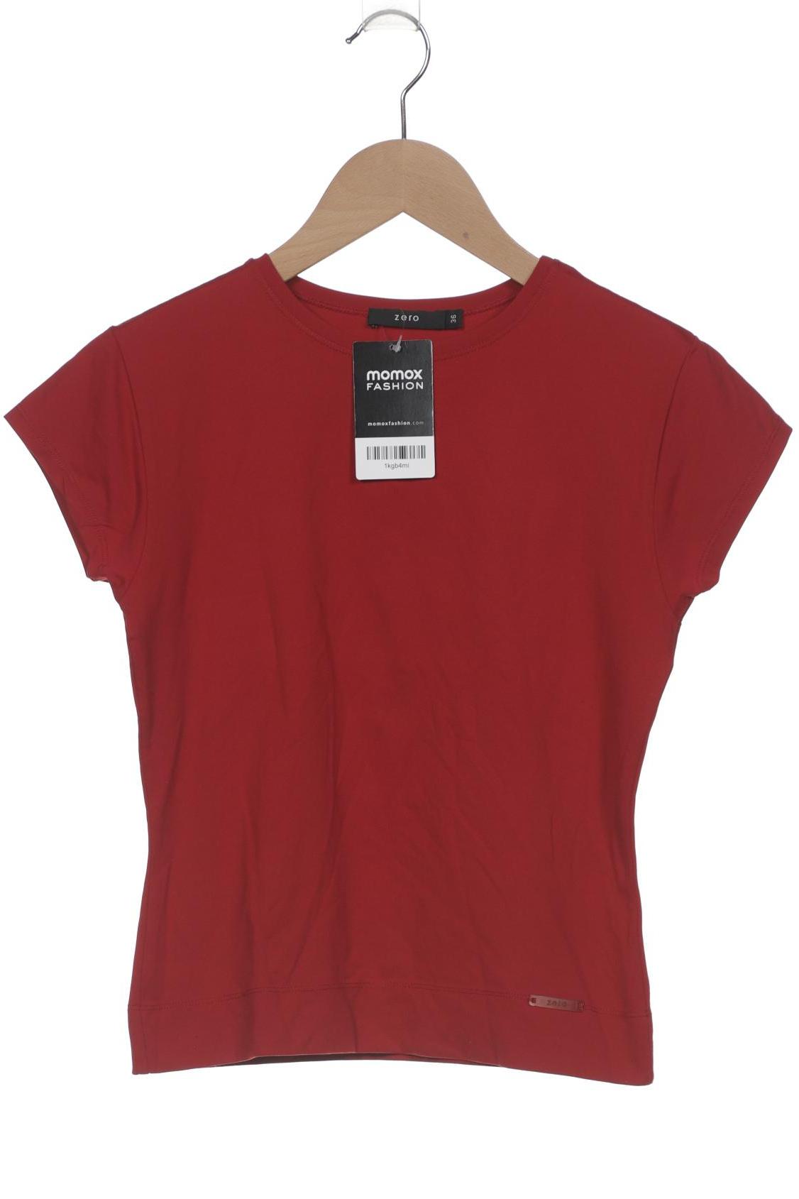 

Zero Damen T-Shirt, bordeaux, Gr. 36