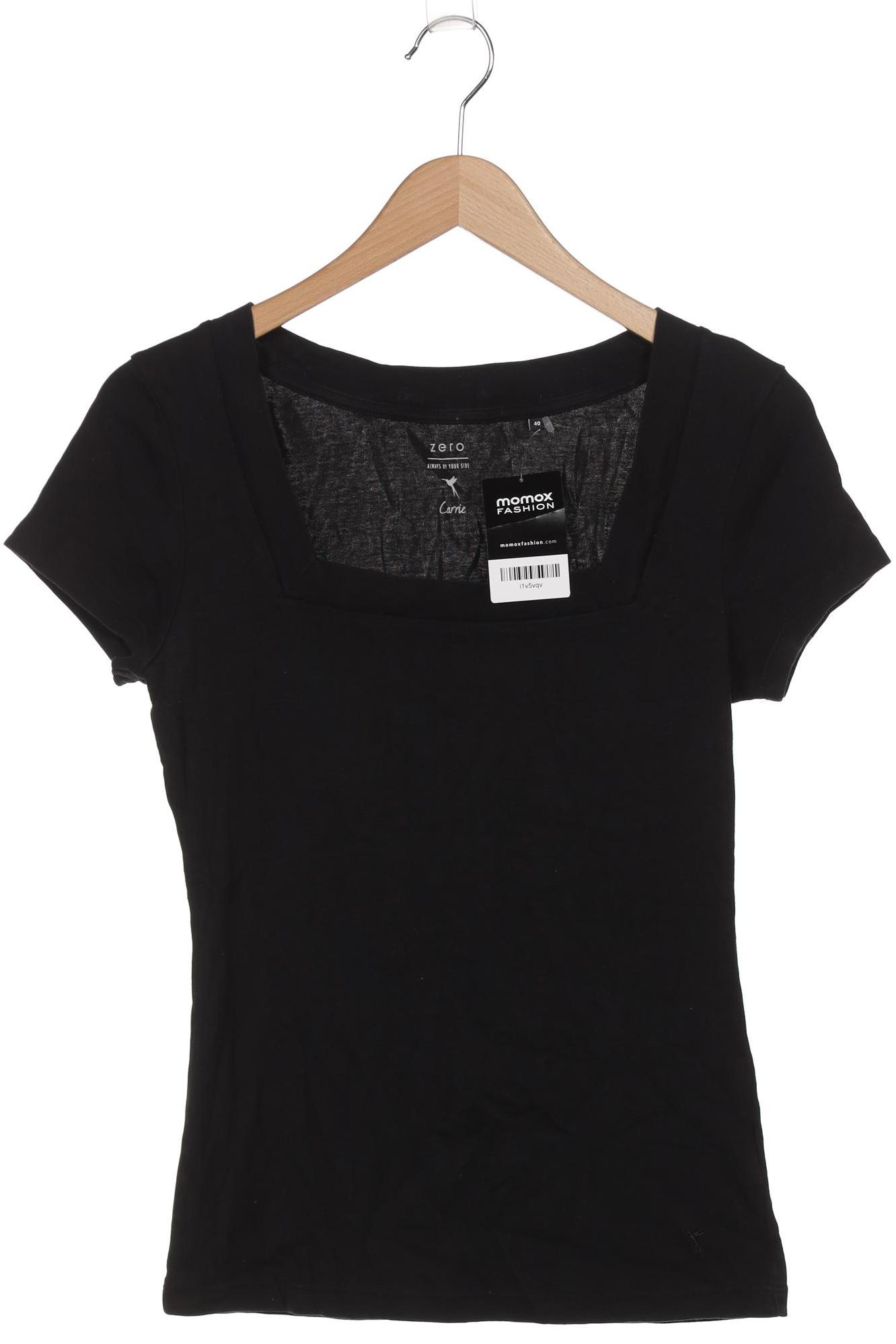 

Zero Damen T-Shirt, schwarz, Gr. 40