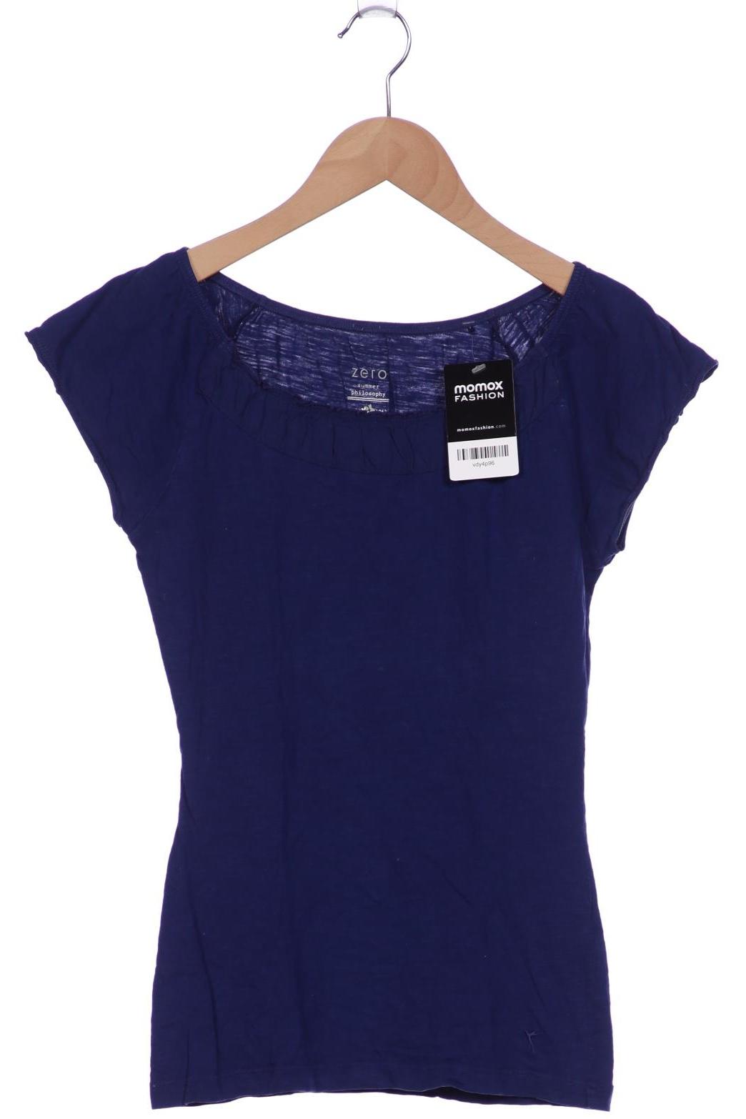 

Zero Damen T-Shirt, blau, Gr. 34