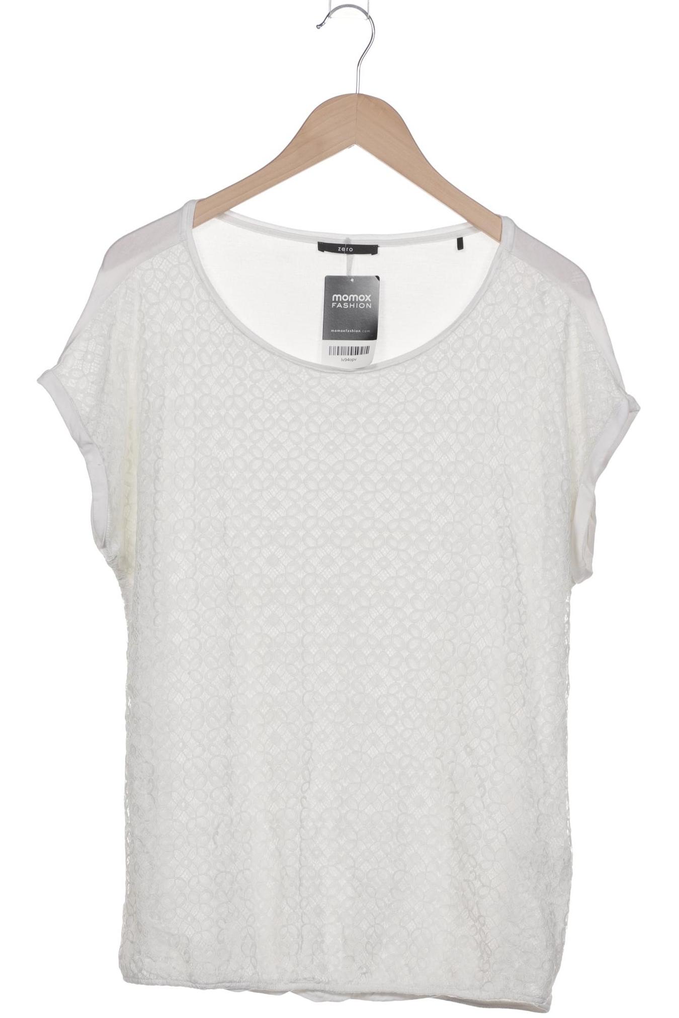 

Zero Damen T-Shirt, weiß, Gr. 44