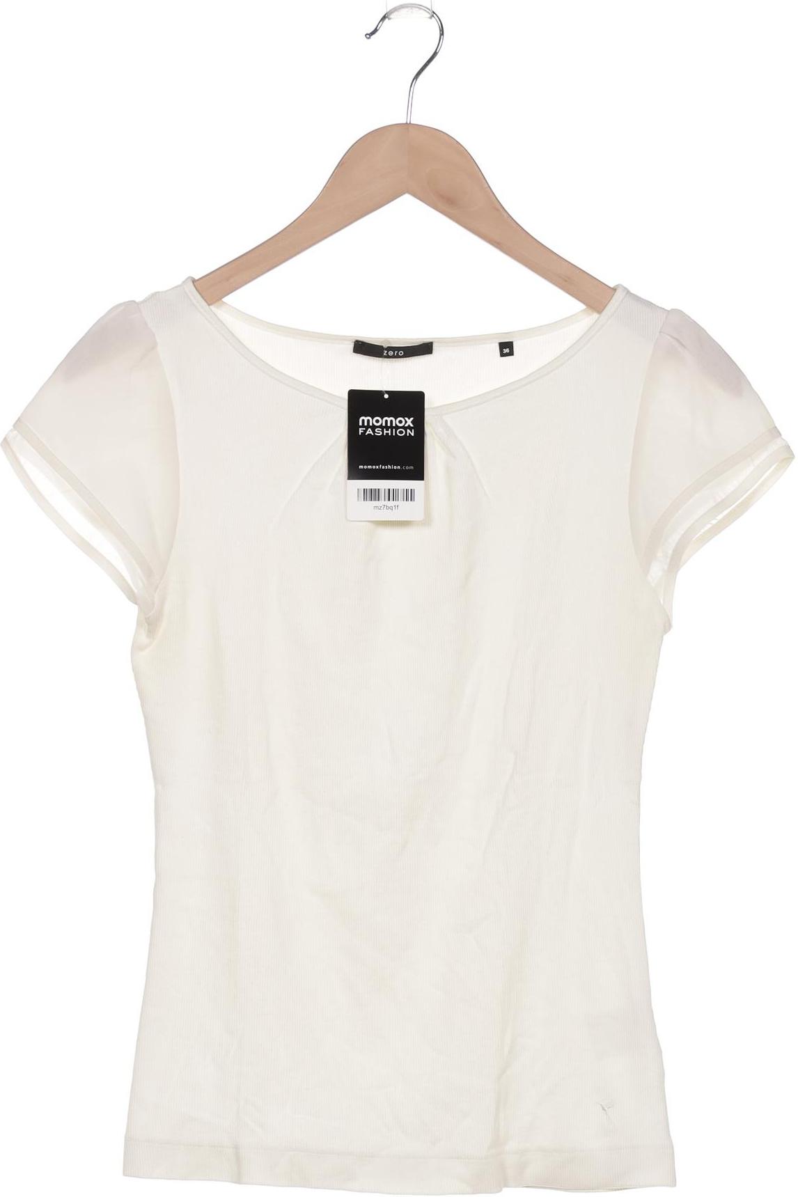 

Zero Damen T-Shirt, cremeweiß, Gr. 36