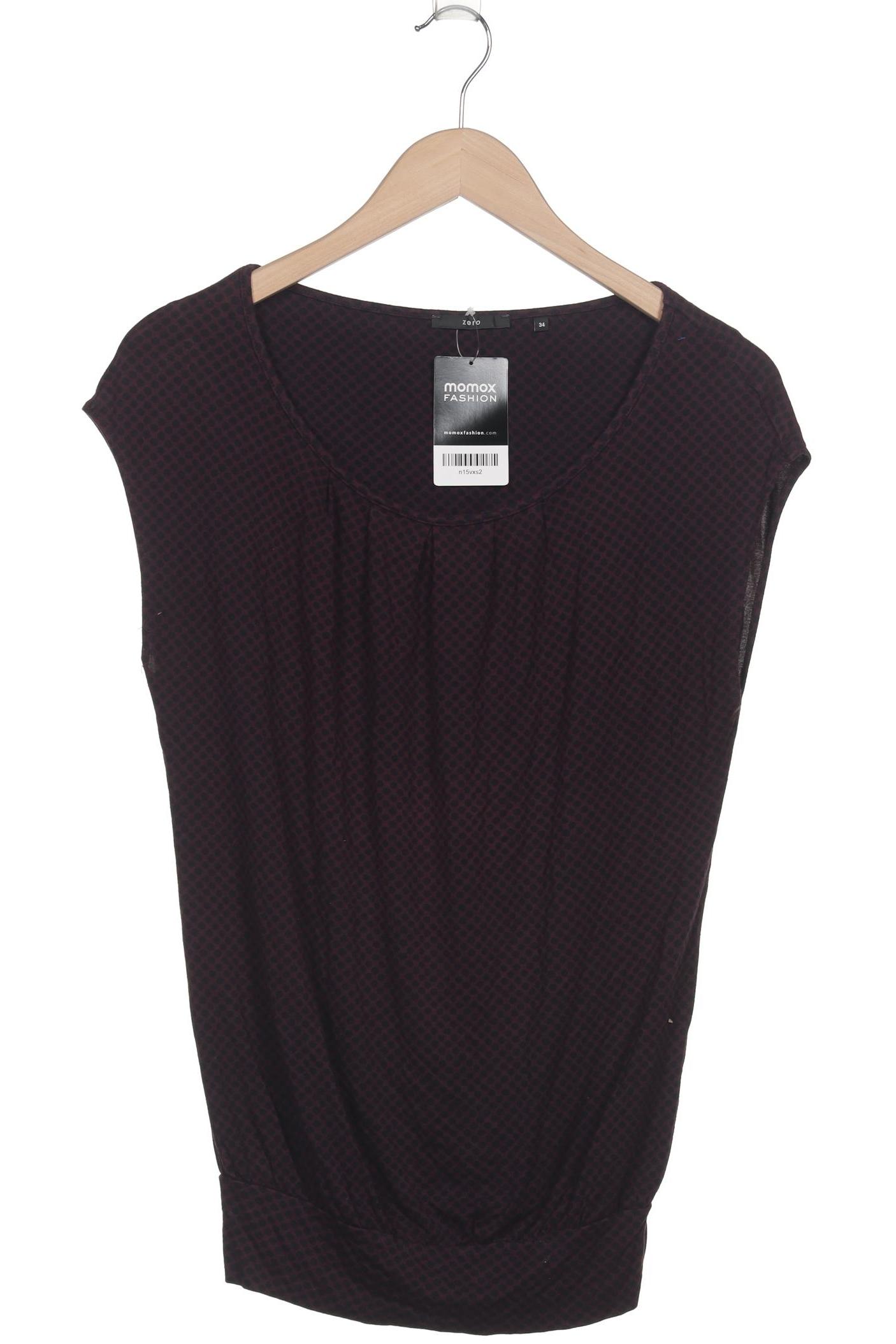 

Zero Damen T-Shirt, bordeaux, Gr. 34