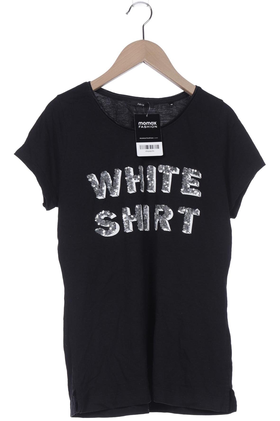 

Zero Damen T-Shirt, schwarz, Gr. 40