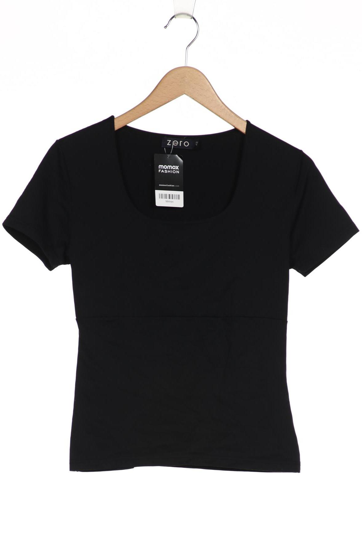 

Zero Damen T-Shirt, schwarz, Gr. 42