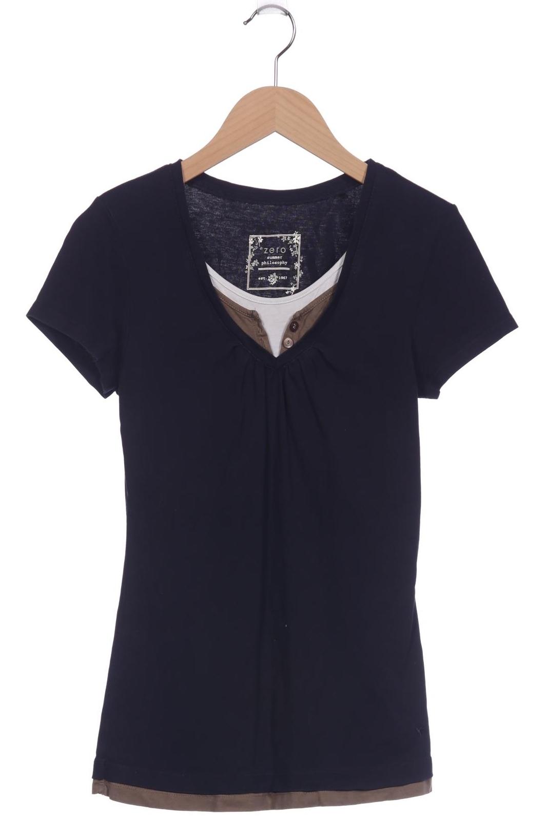 

Zero Damen T-Shirt, marineblau, Gr. 38