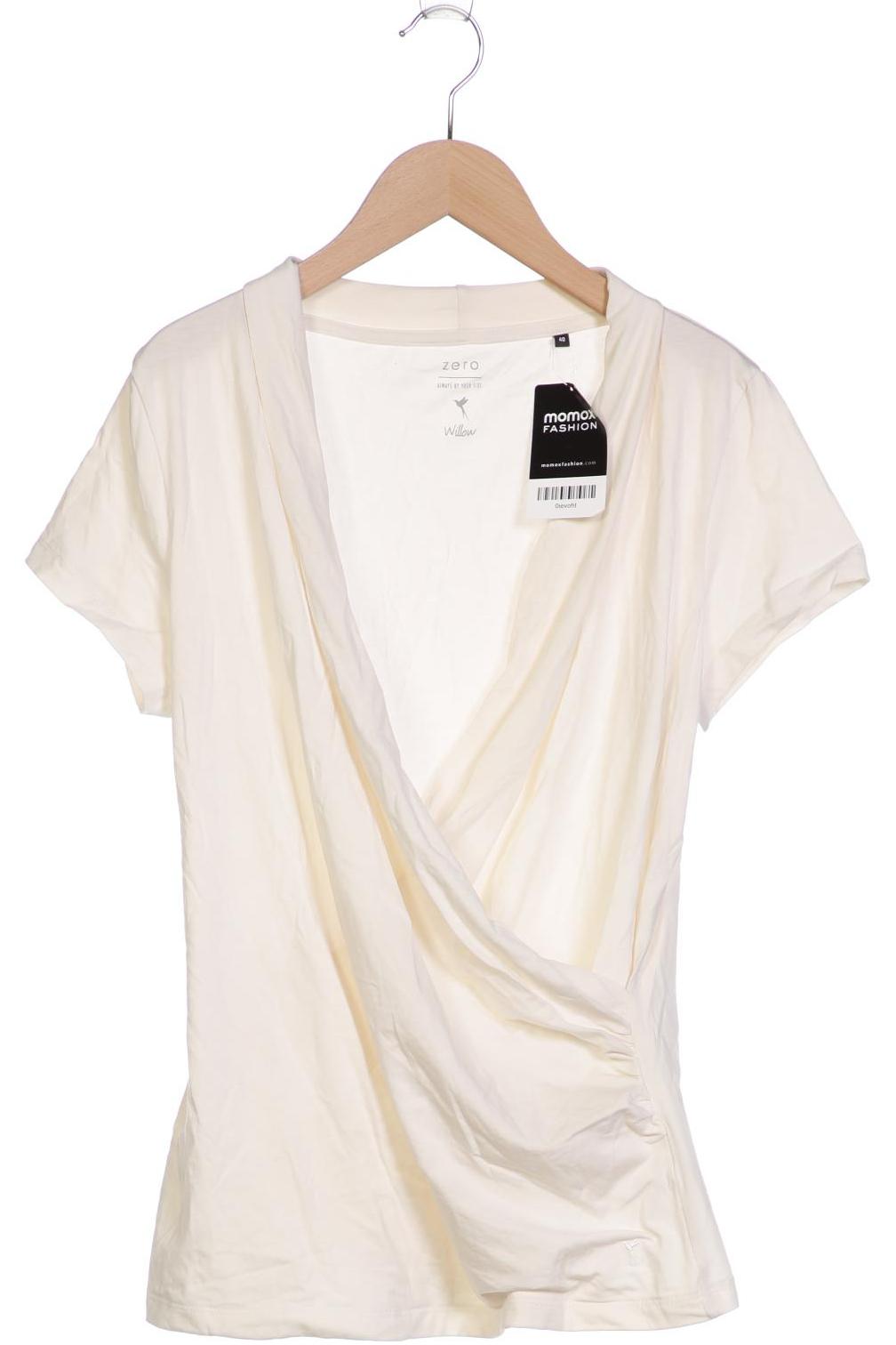 

Zero Damen T-Shirt, cremeweiß, Gr. 40