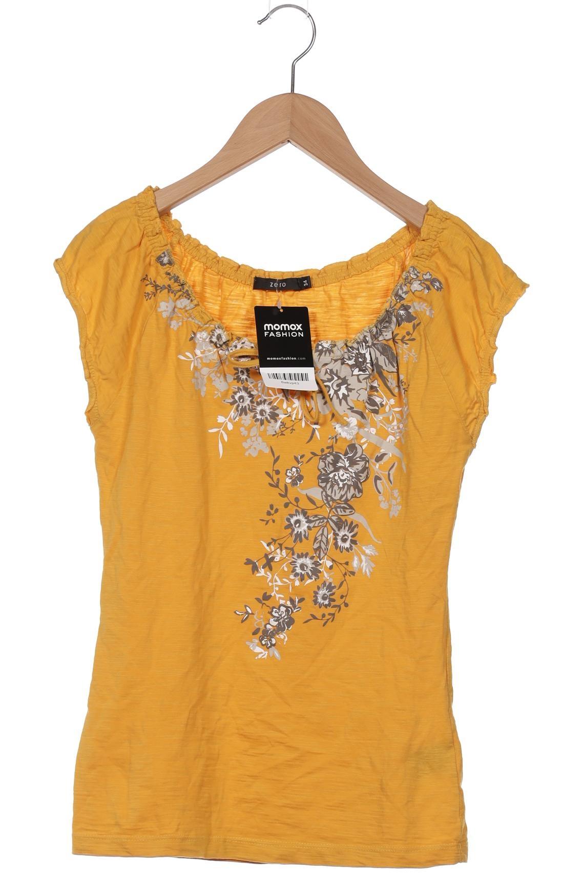 

Zero Damen T-Shirt, gelb, Gr. 34
