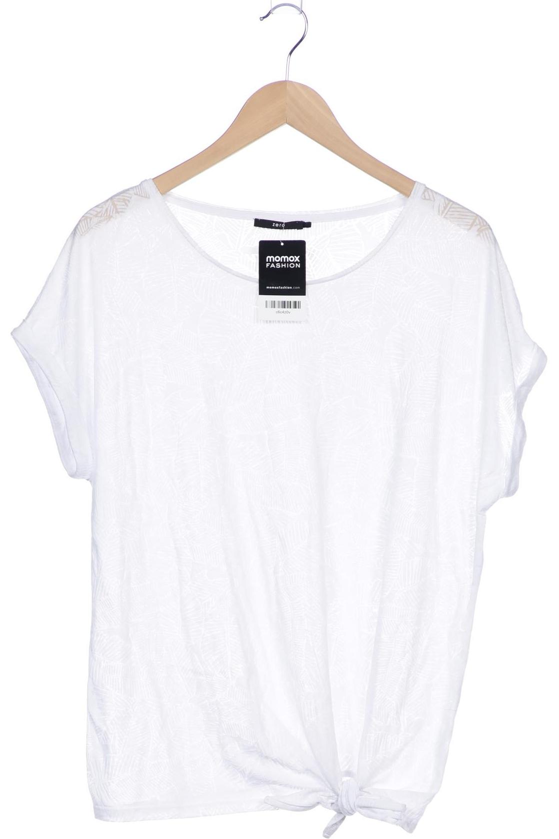 

Zero Damen T-Shirt, weiß, Gr. 48