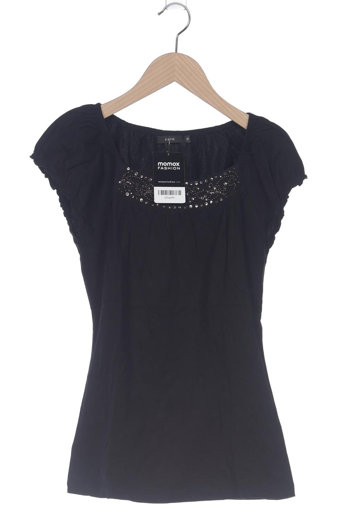 

Zero Damen T-Shirt, schwarz, Gr. 38