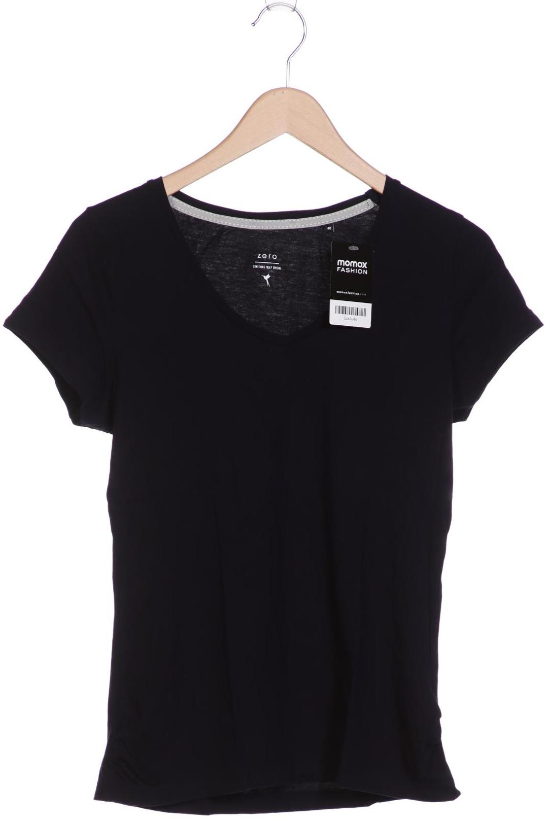 

Zero Damen T-Shirt, schwarz, Gr. 40