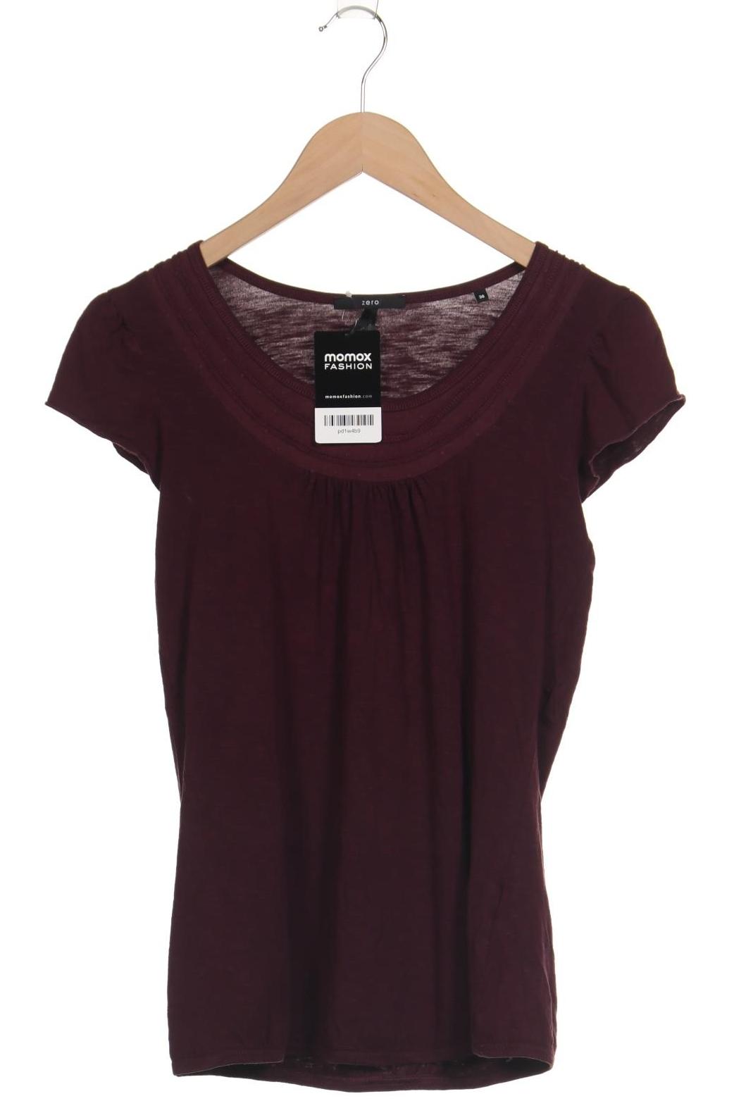 

Zero Damen T-Shirt, bordeaux, Gr. 36