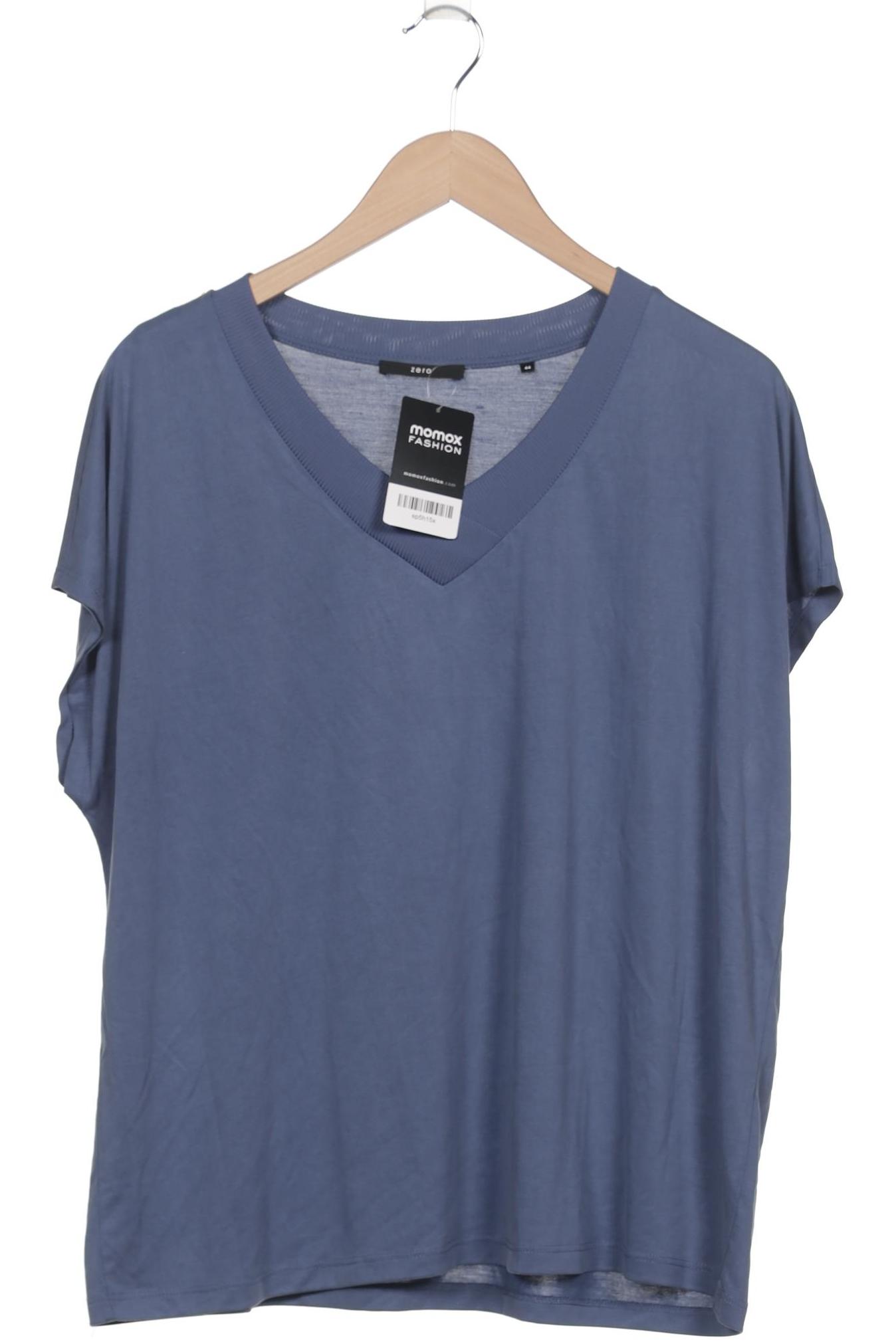 

Zero Damen T-Shirt, blau, Gr. 44