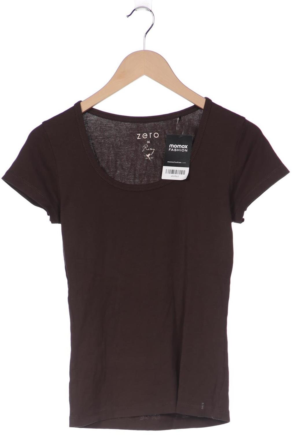 

Zero Damen T-Shirt, braun, Gr. 36