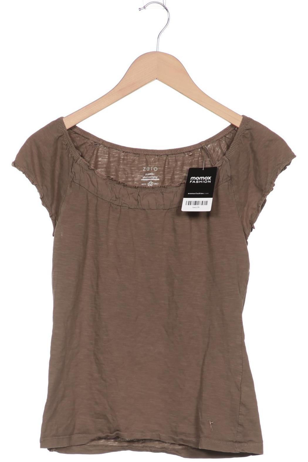 

Zero Damen T-Shirt, braun, Gr. 36