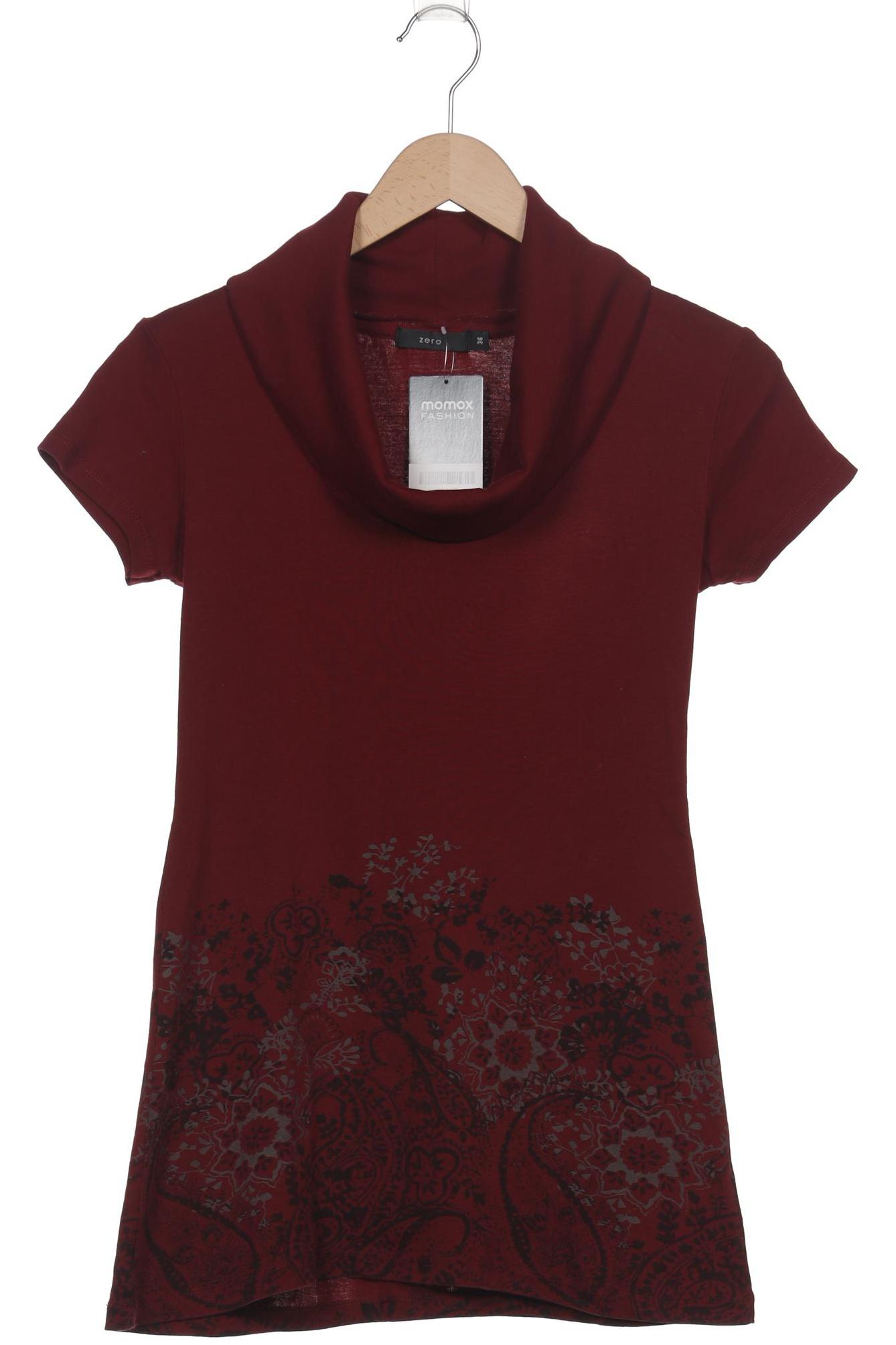 

Zero Damen T-Shirt, bordeaux, Gr. 36