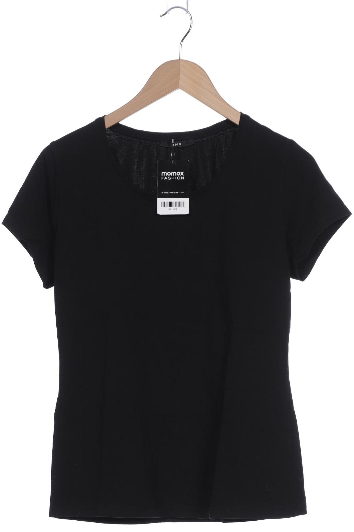 

Zero Damen T-Shirt, schwarz, Gr. 42