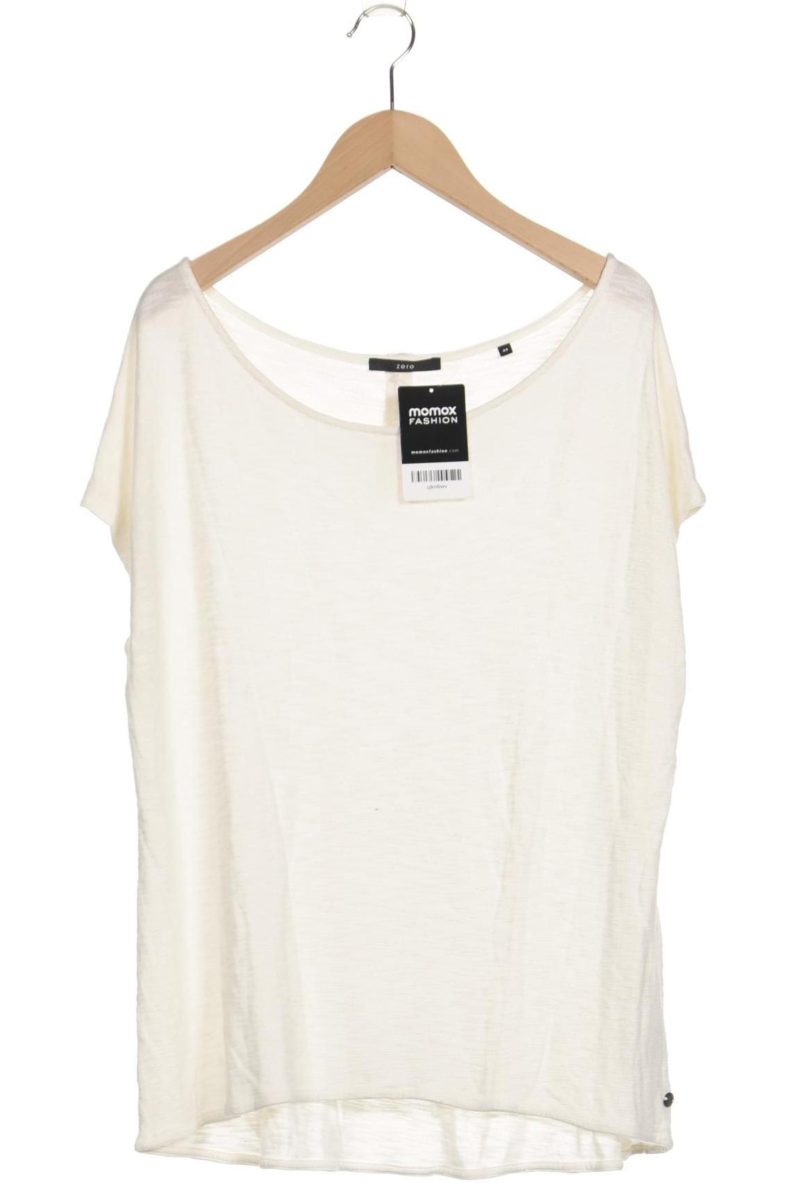 

Zero Damen T-Shirt, cremeweiß, Gr. 44