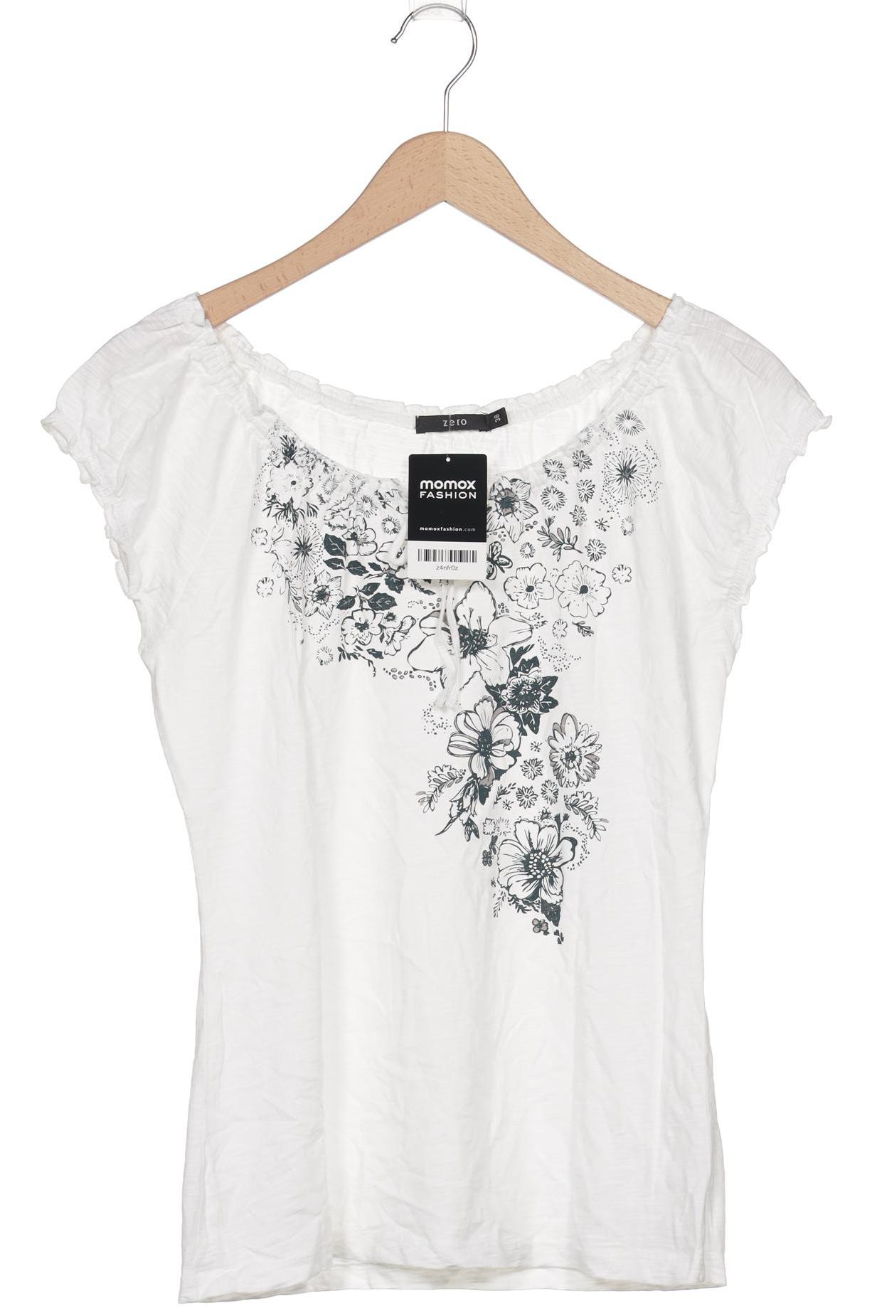

Zero Damen T-Shirt, weiß, Gr. 38