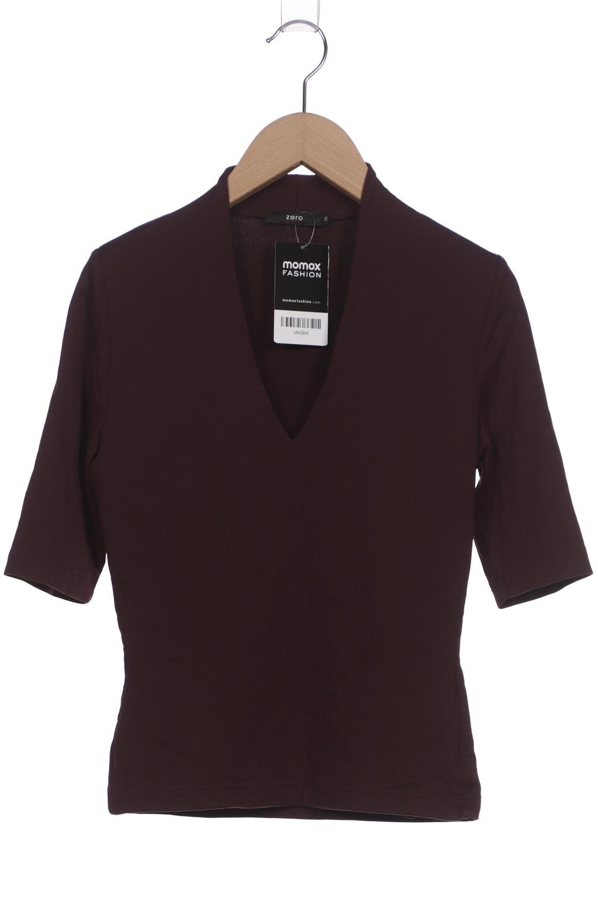 

Zero Damen T-Shirt, bordeaux, Gr. 36