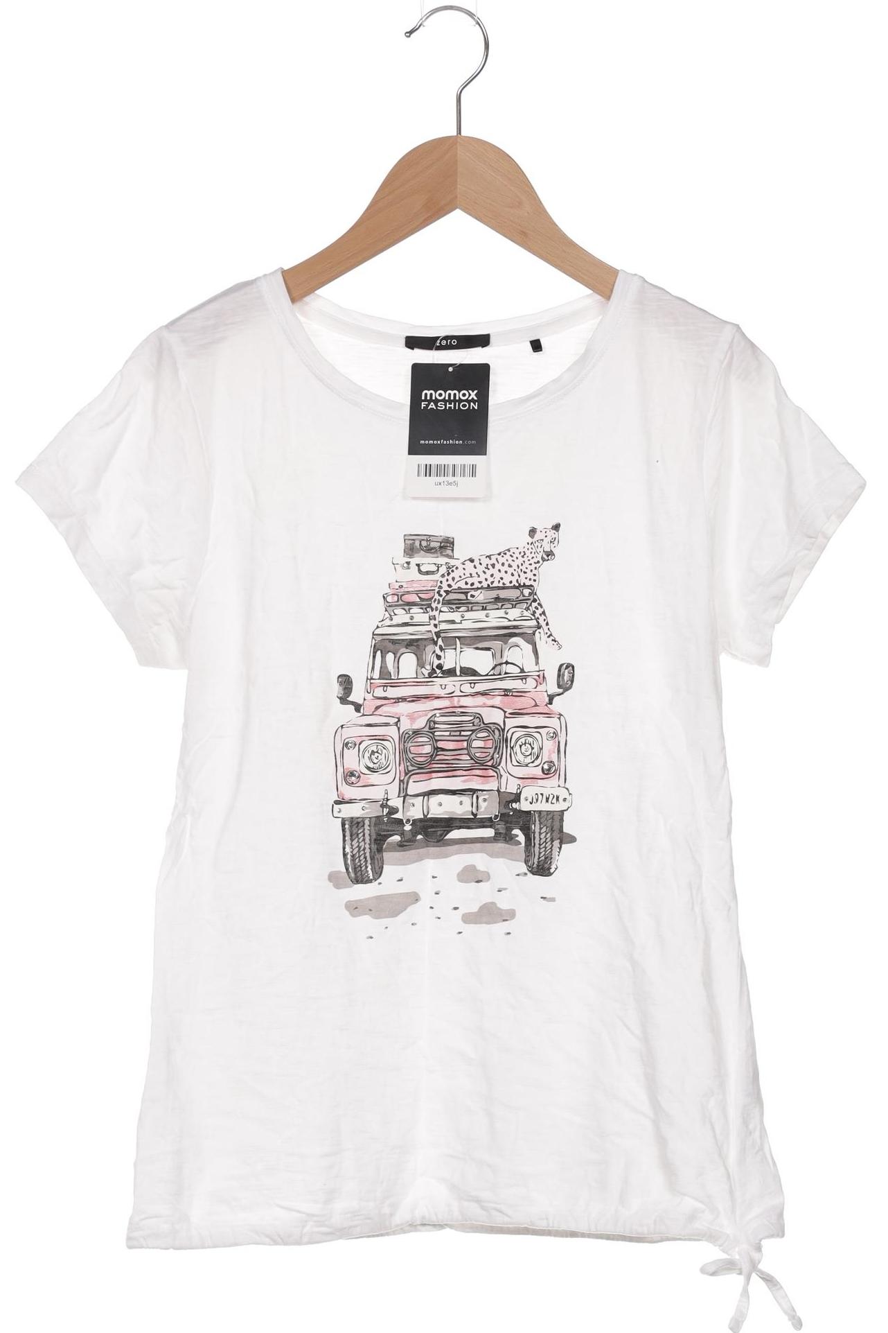 

Zero Damen T-Shirt, weiß, Gr. 38