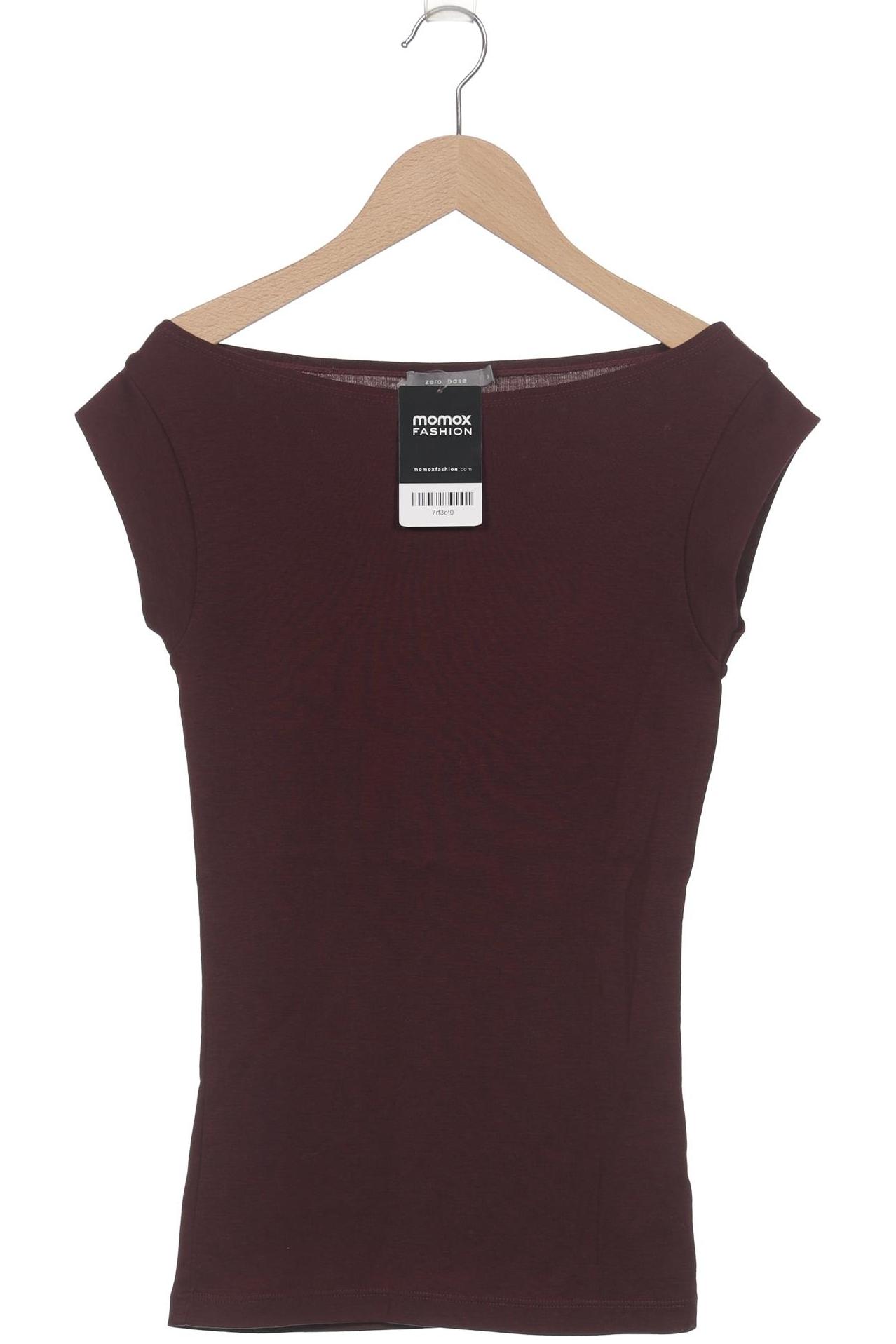 

Zero Damen T-Shirt, bordeaux, Gr. 36