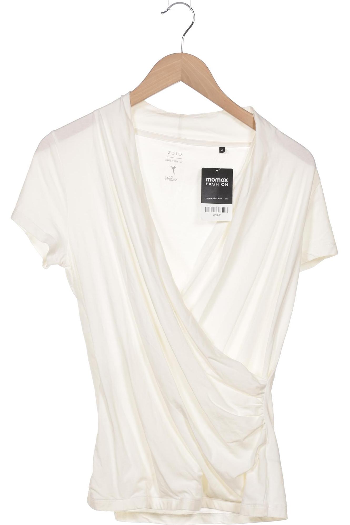 

Zero Damen T-Shirt, cremeweiß, Gr. 40