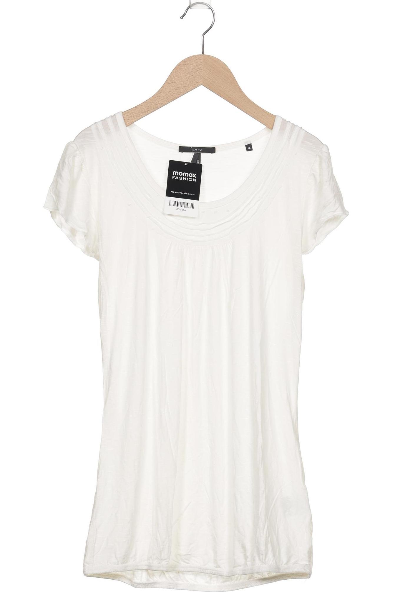 

Zero Damen T-Shirt, cremeweiß, Gr. 38