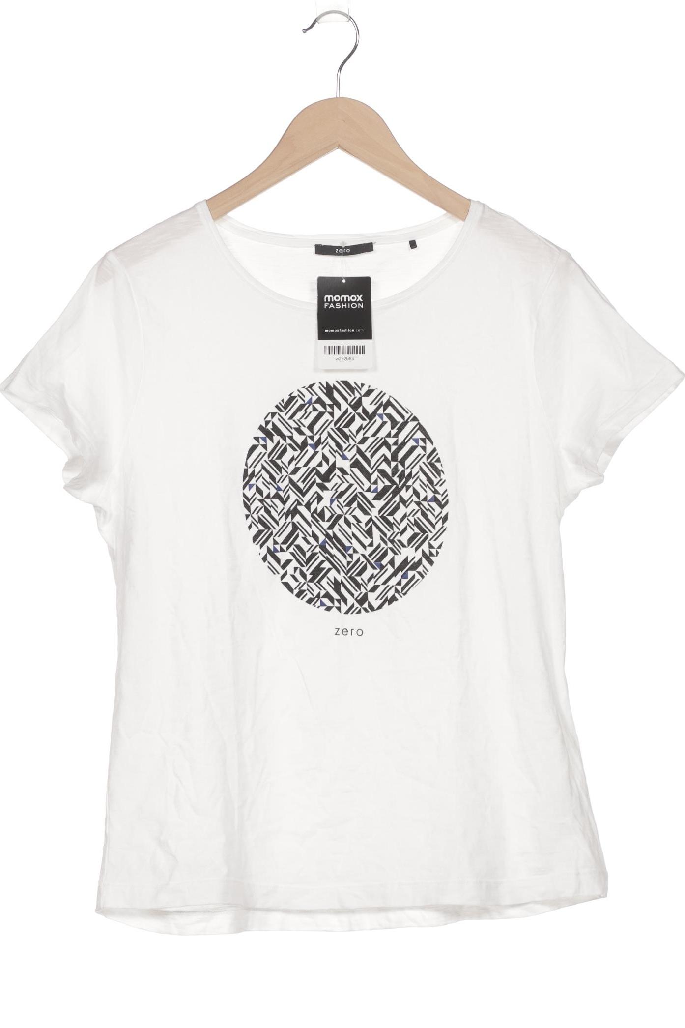 

Zero Damen T-Shirt, weiß, Gr. 44