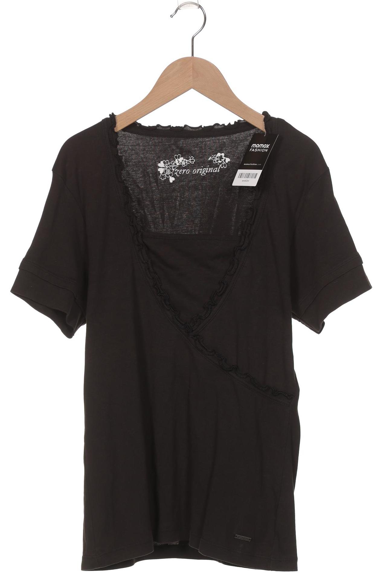 

Zero Damen T-Shirt, schwarz, Gr. 44