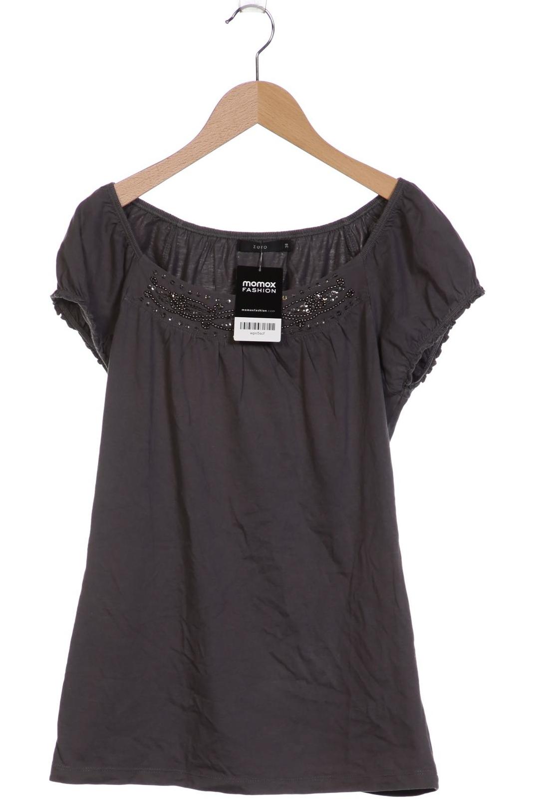 

Zero Damen T-Shirt, grau, Gr. 38