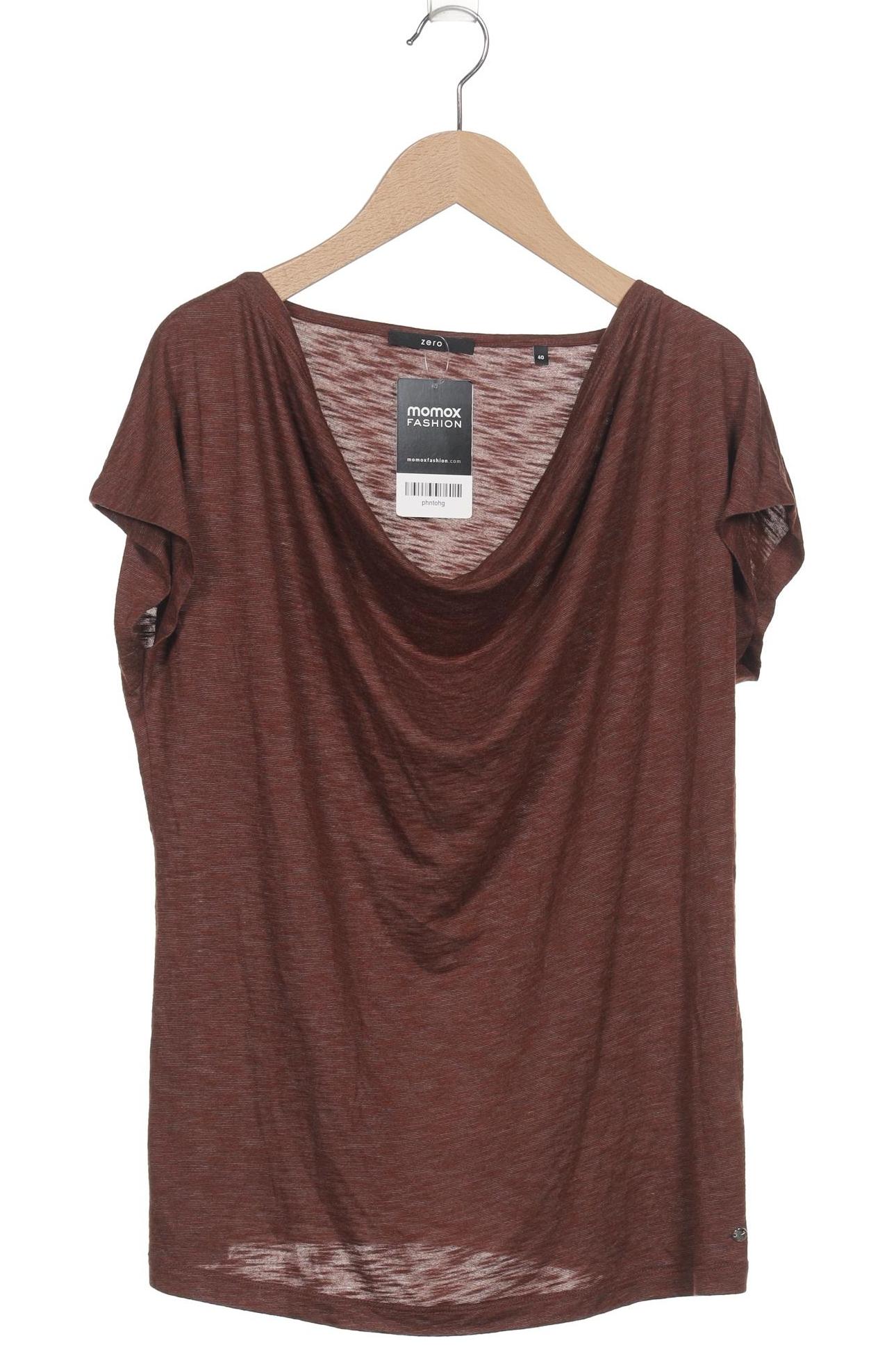 

Zero Damen T-Shirt, braun, Gr. 40