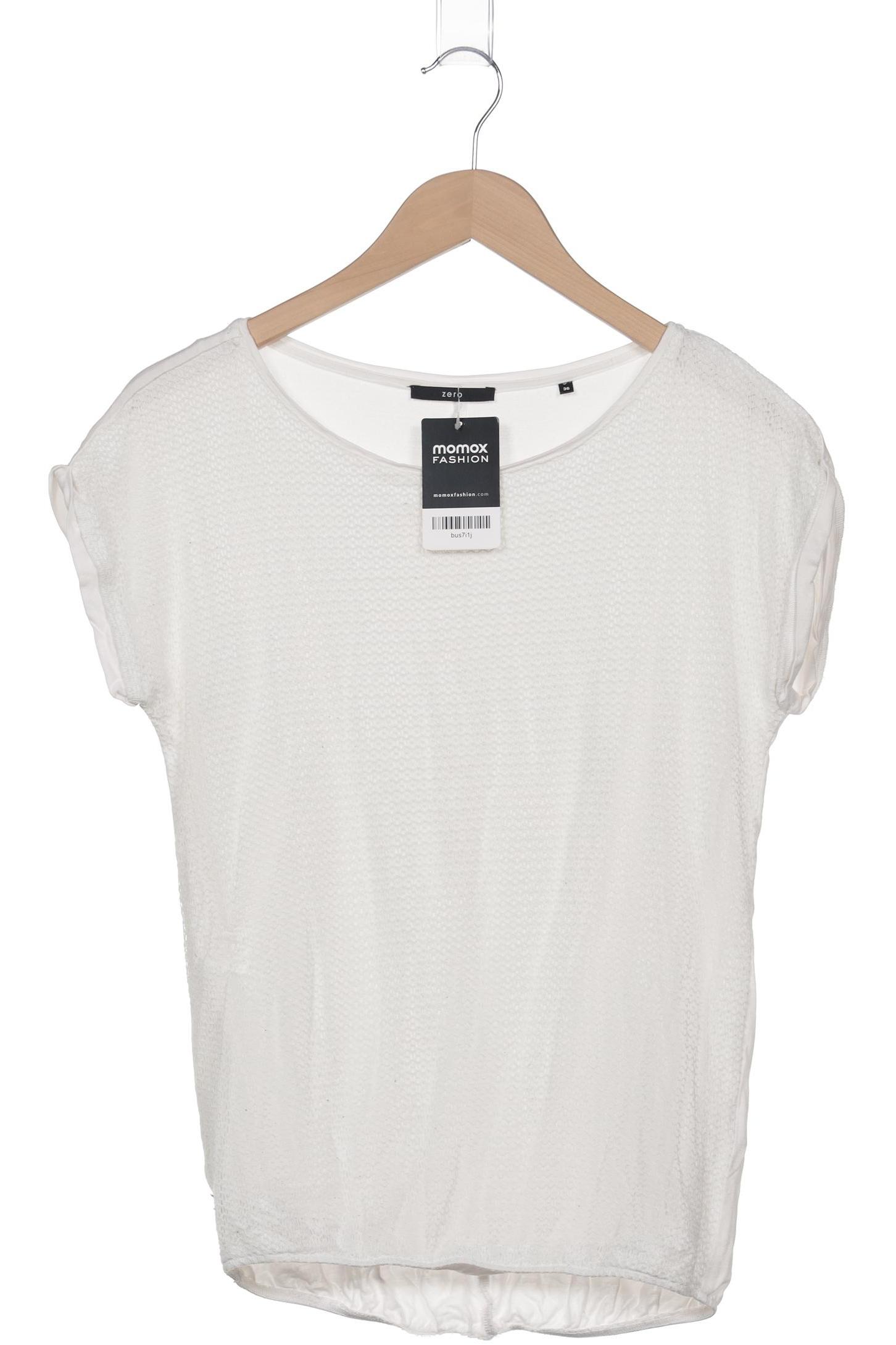

Zero Damen T-Shirt, weiß, Gr. 36