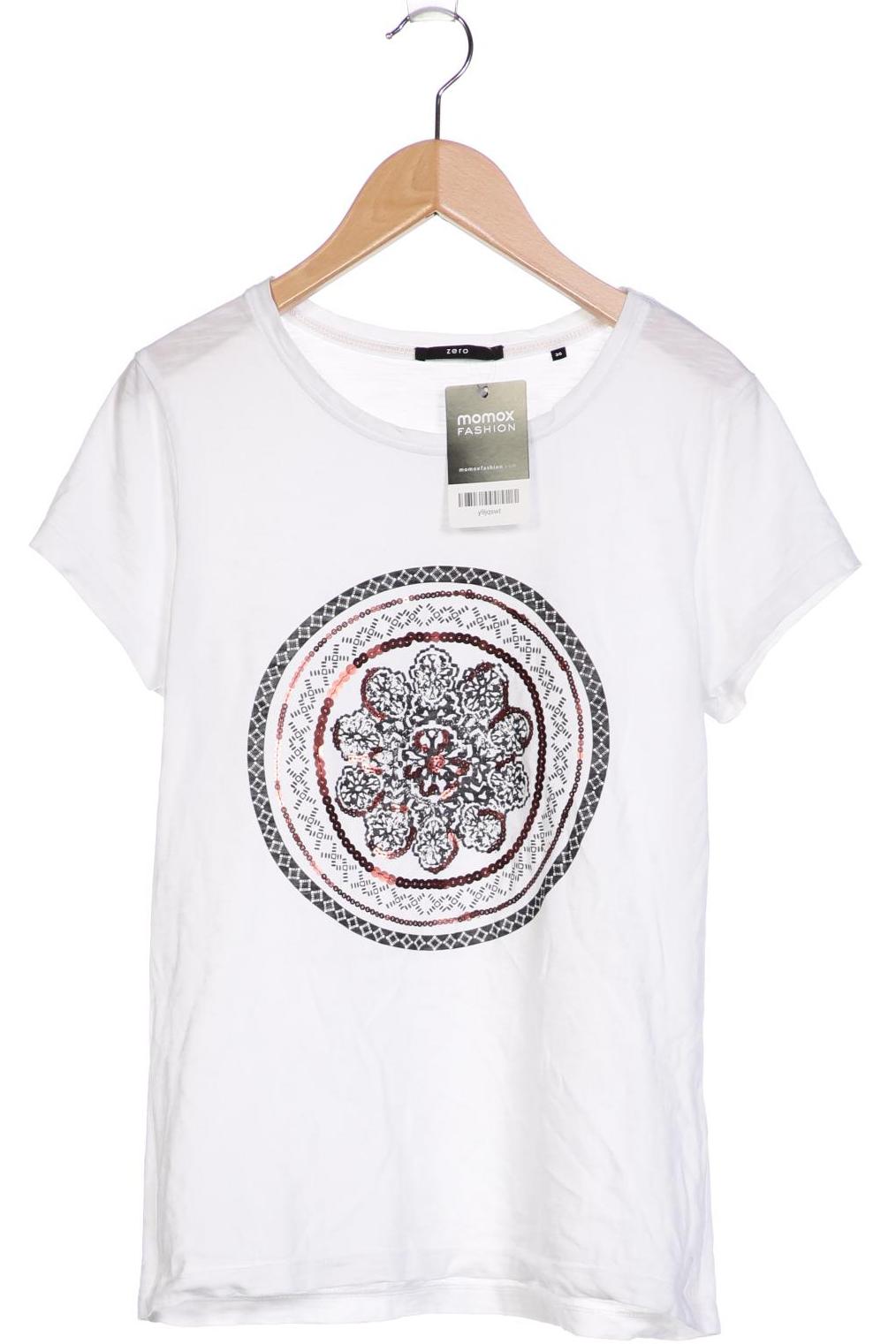 

Zero Damen T-Shirt, weiß, Gr. 36
