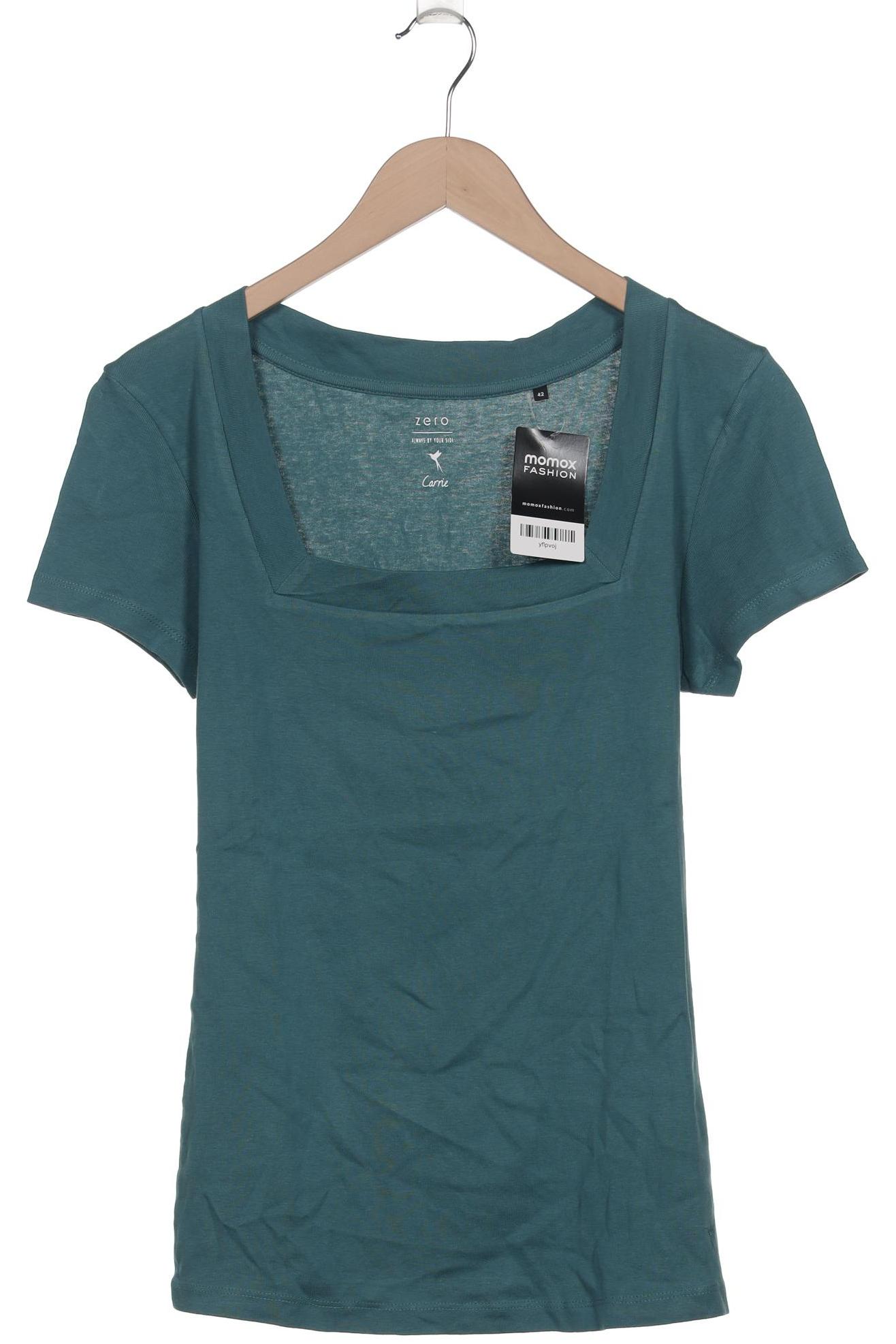 

Zero Damen T-Shirt, türkis, Gr. 42
