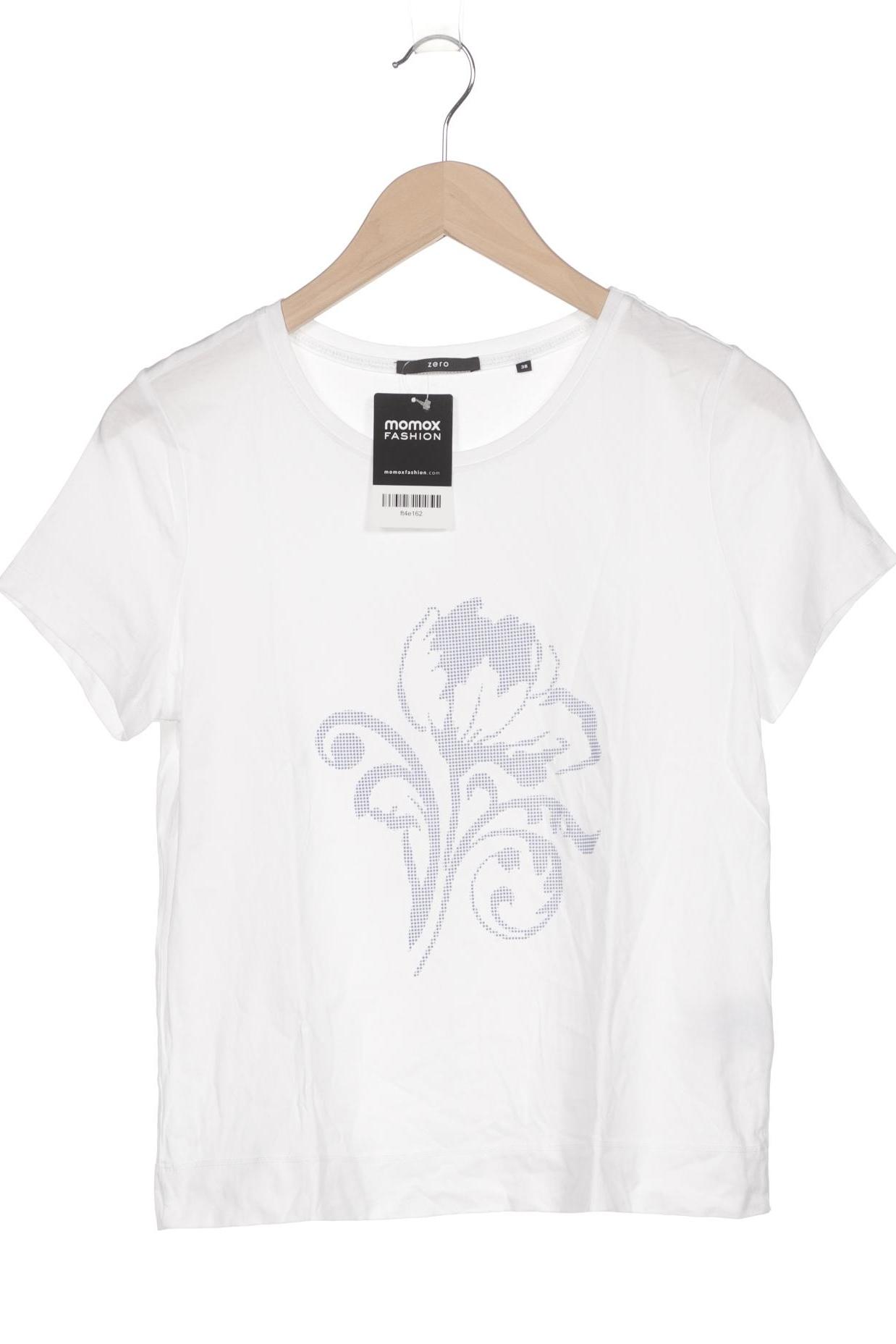 

Zero Damen T-Shirt, weiß, Gr. 38