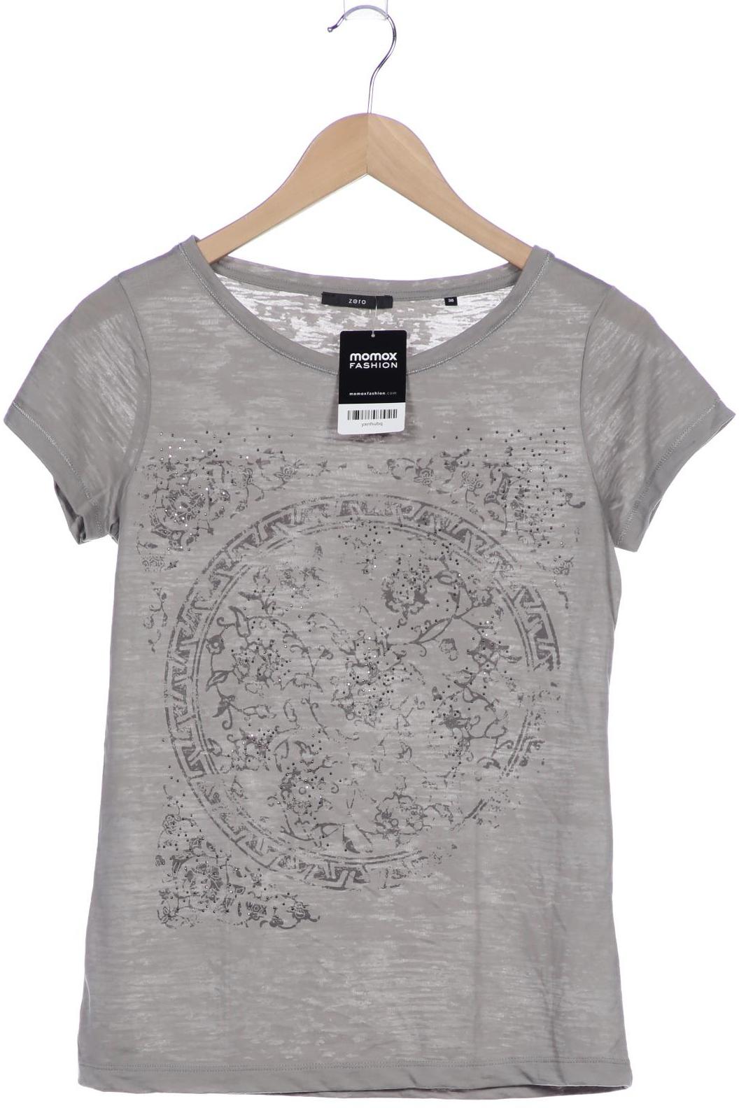 

Zero Damen T-Shirt, grau, Gr. 36