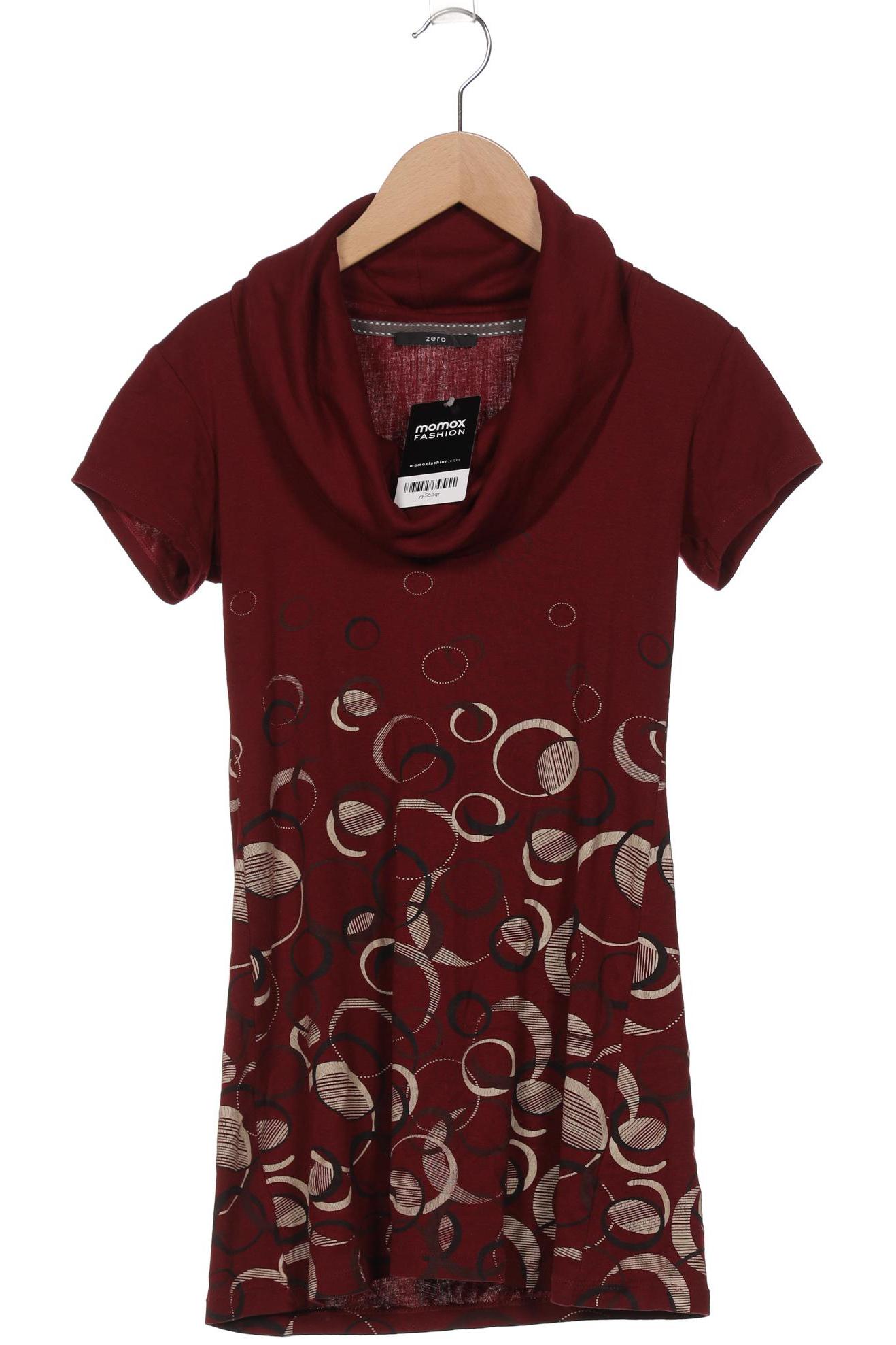 

Zero Damen T-Shirt, bordeaux, Gr. 34
