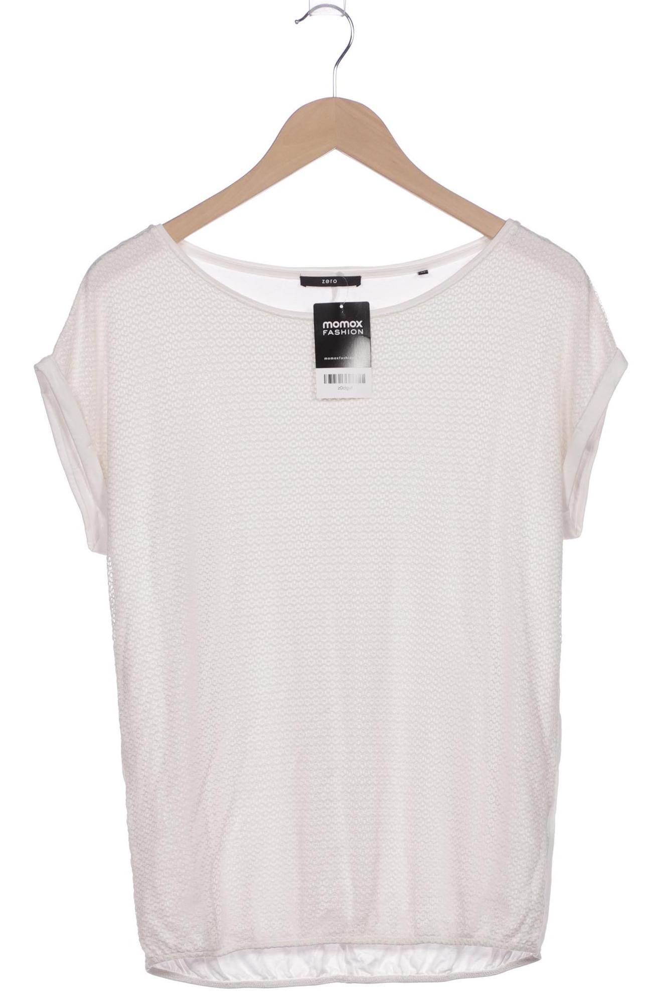

Zero Damen T-Shirt, weiß, Gr. 38