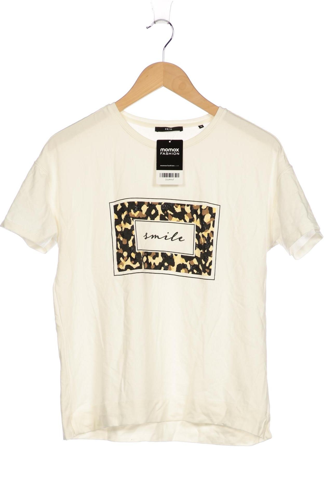 

Zero Damen T-Shirt, weiß, Gr. 40