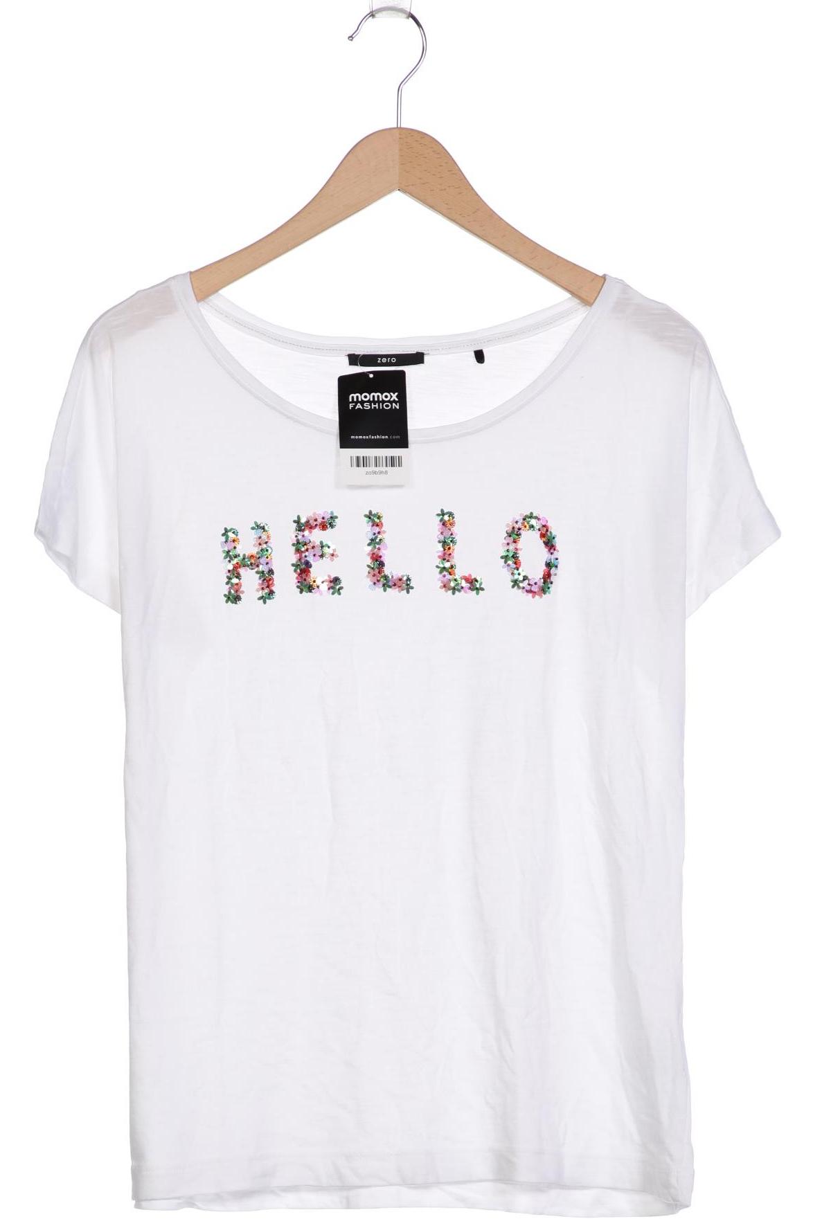 

Zero Damen T-Shirt, weiß, Gr. 40