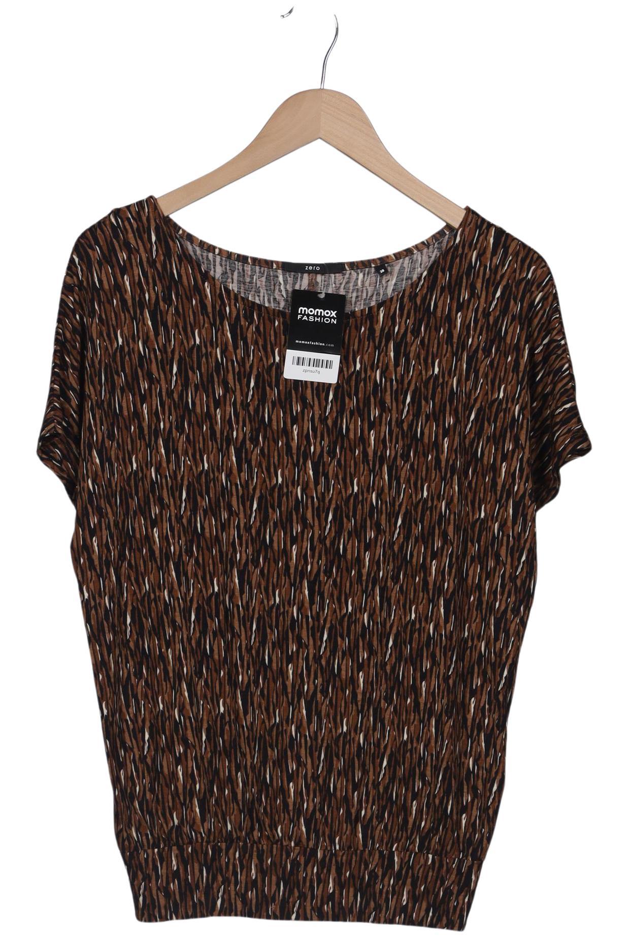 

Zero Damen T-Shirt, braun, Gr. 38