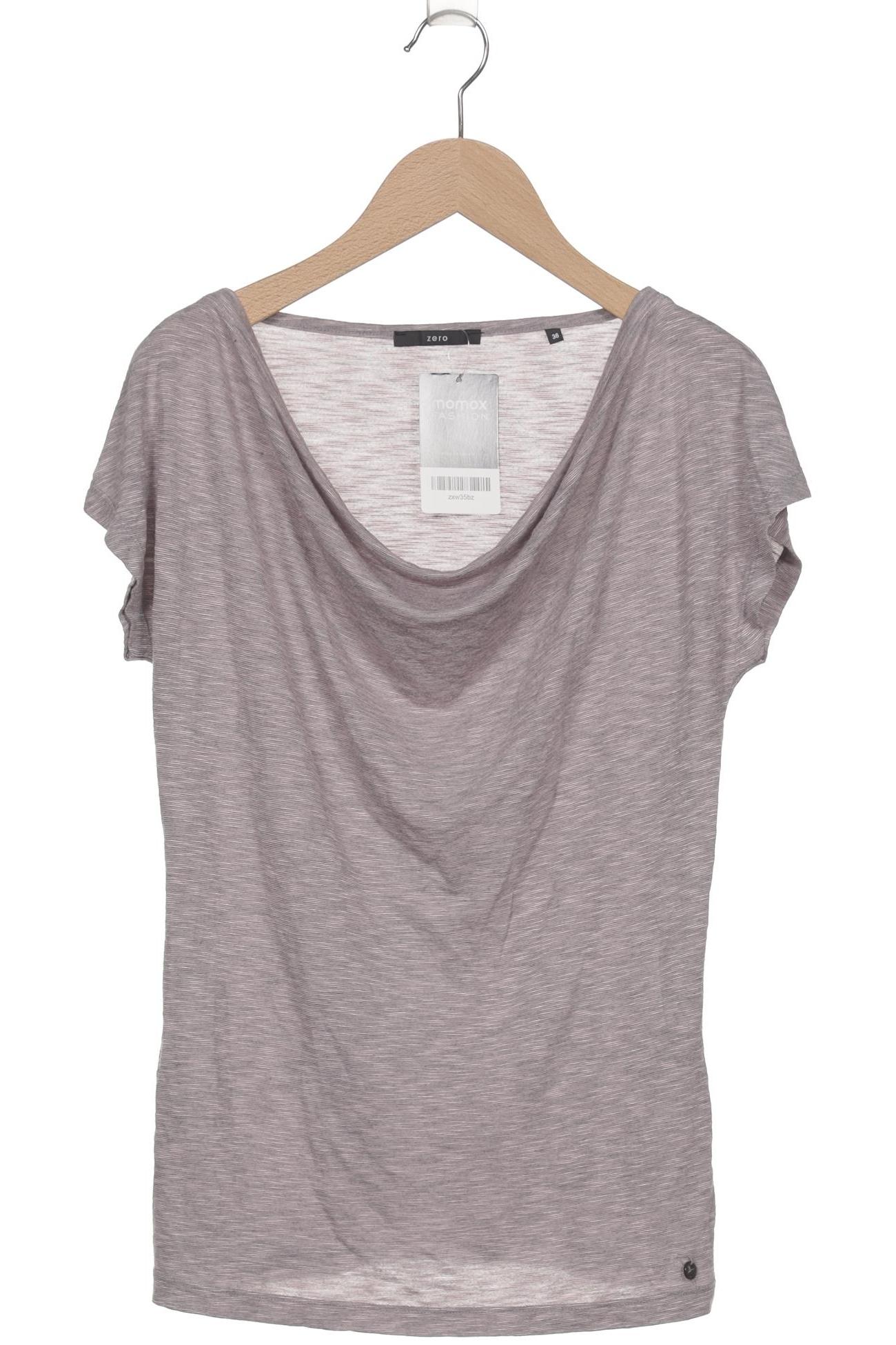 

Zero Damen T-Shirt, grau, Gr. 36