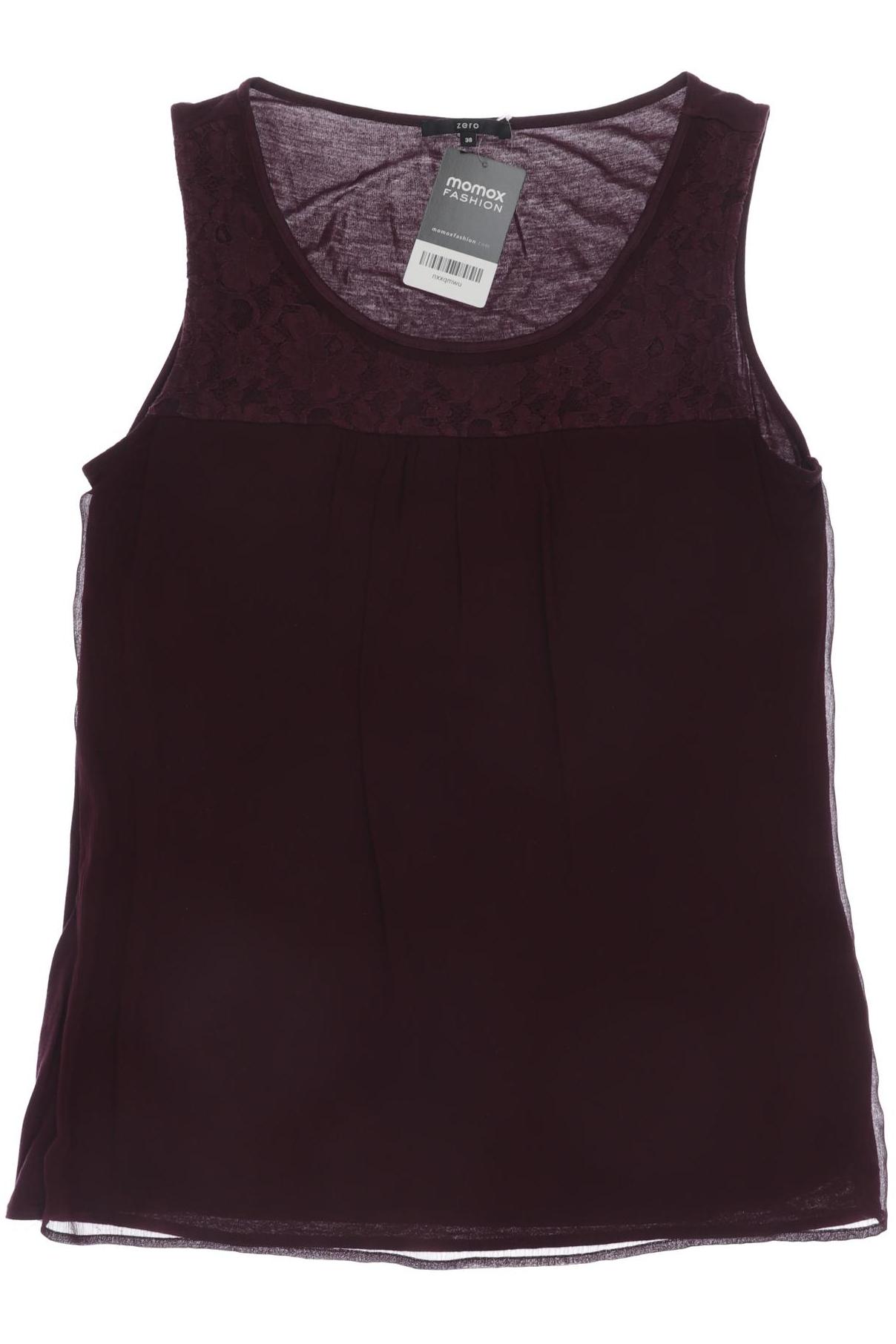 

Zero Damen Top, bordeaux, Gr. 38