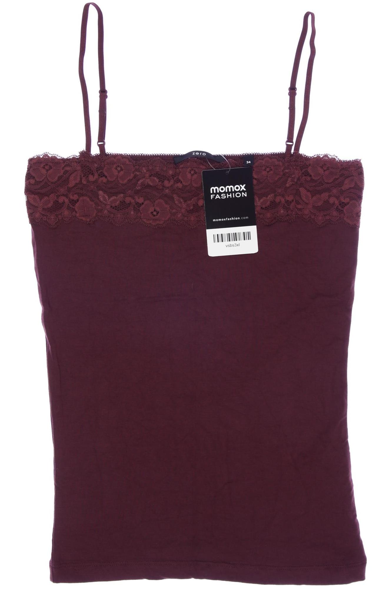 

Zero Damen Top, bordeaux, Gr. 34
