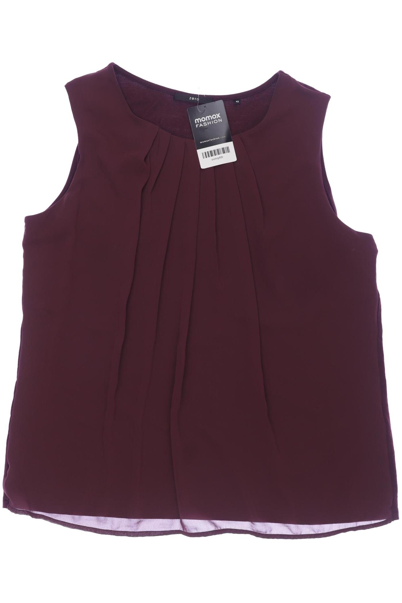 

Zero Damen Top, bordeaux, Gr. 42