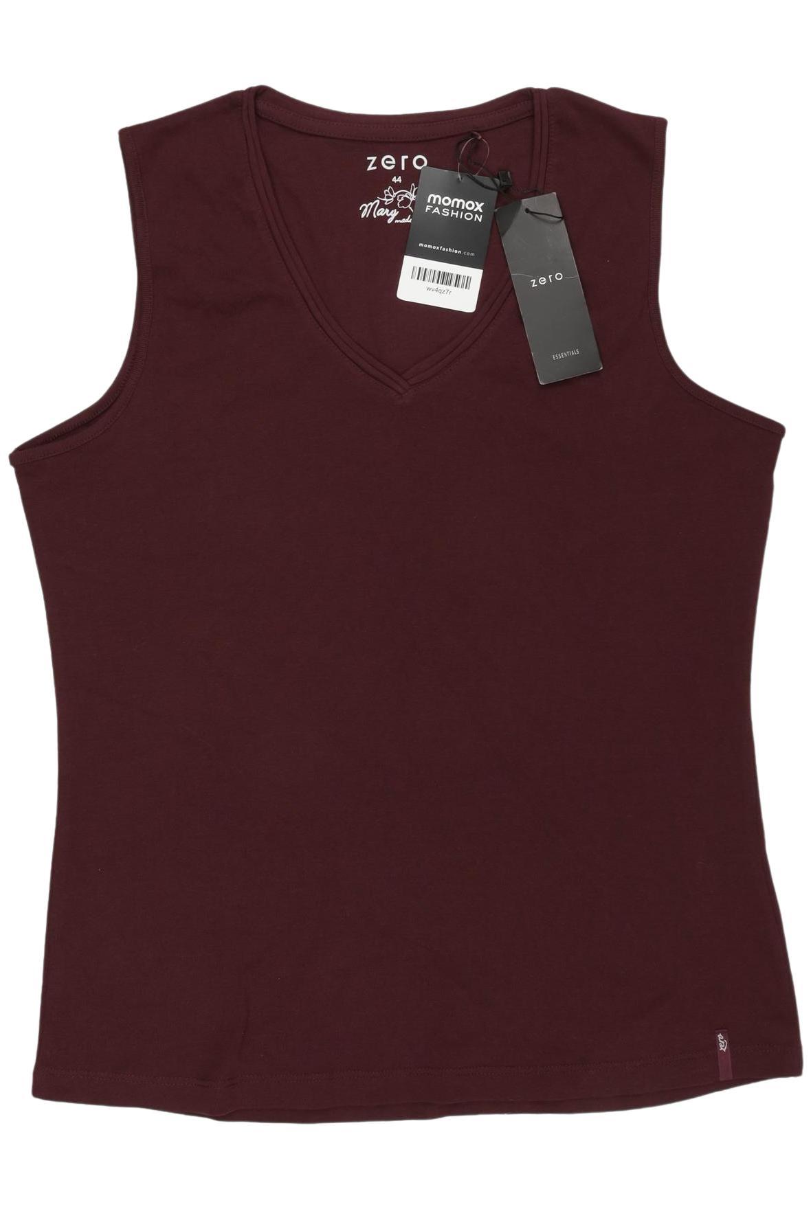 

Zero Damen Top, bordeaux, Gr. 44